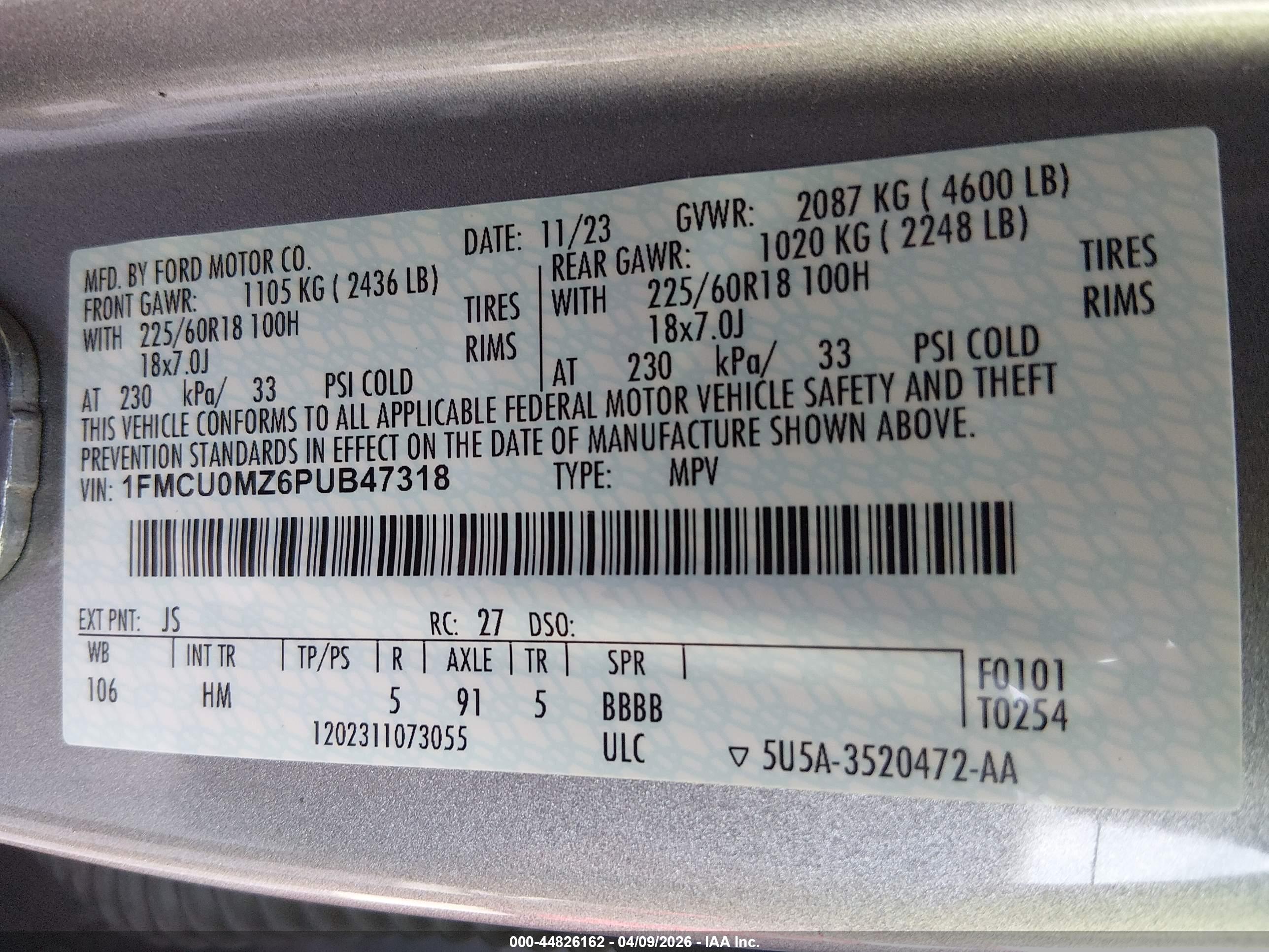 FORD ESCAPE image 9