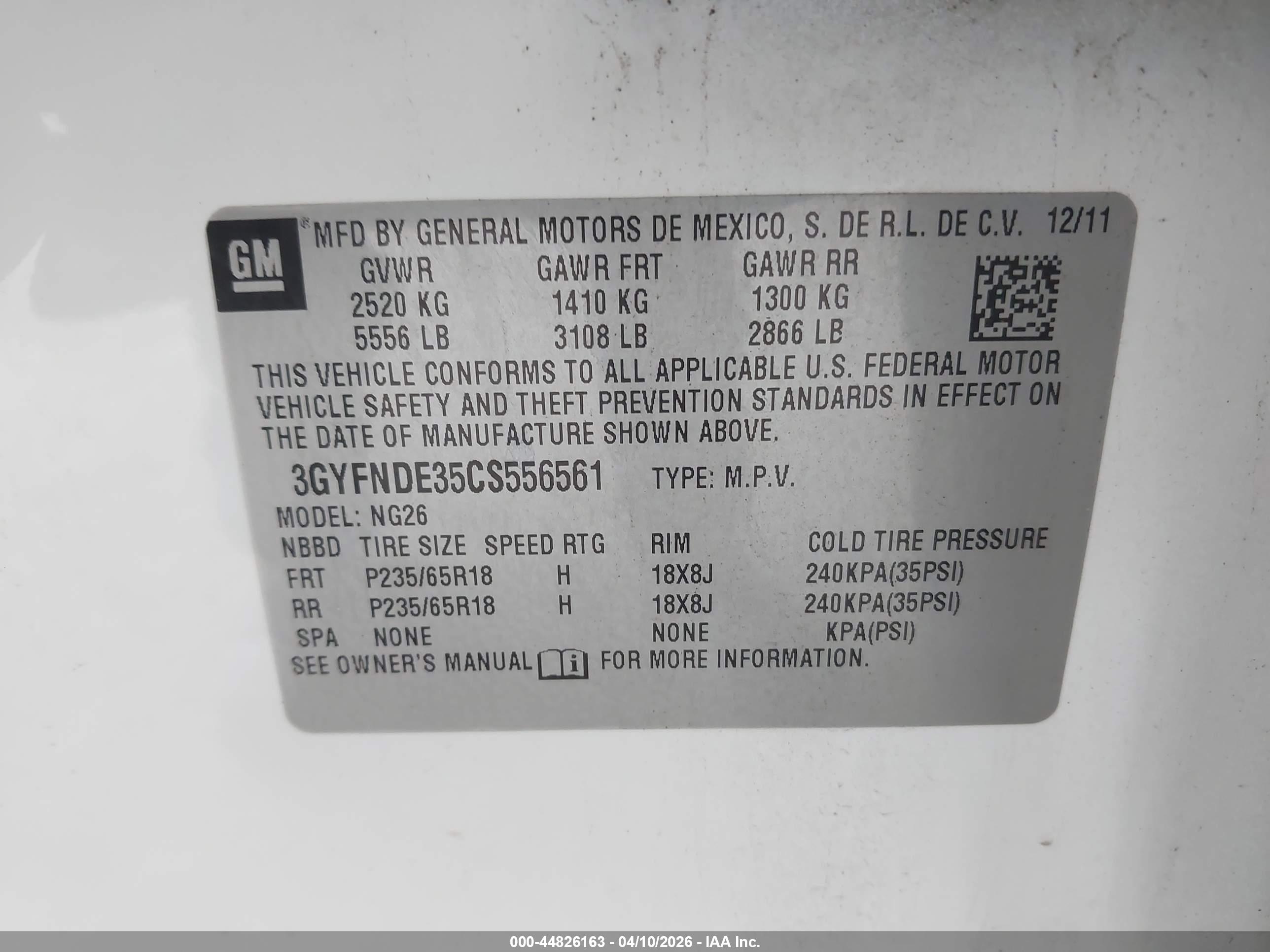 CADILLAC SRX image 9