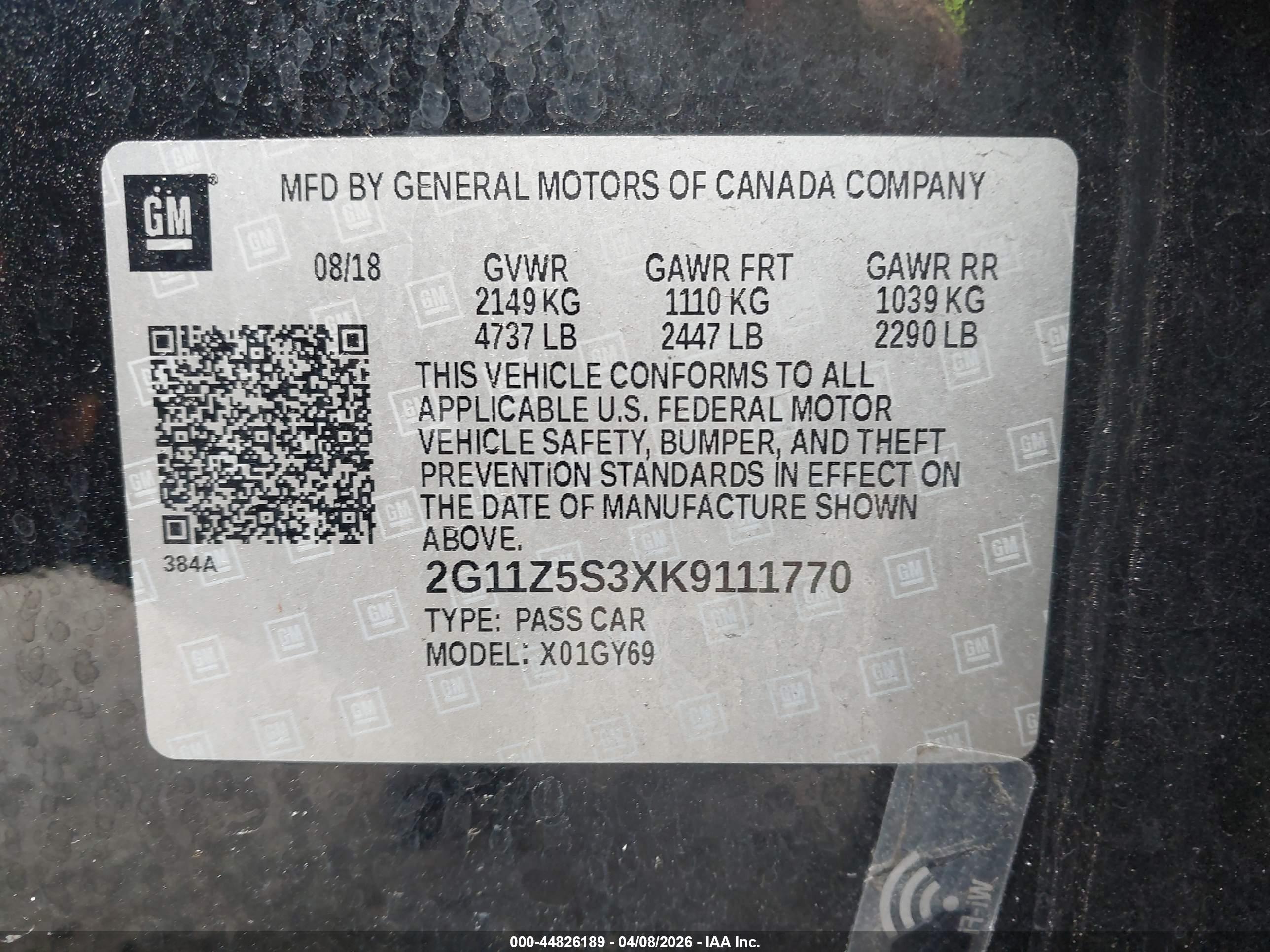 CHEVROLET IMPALA image 9