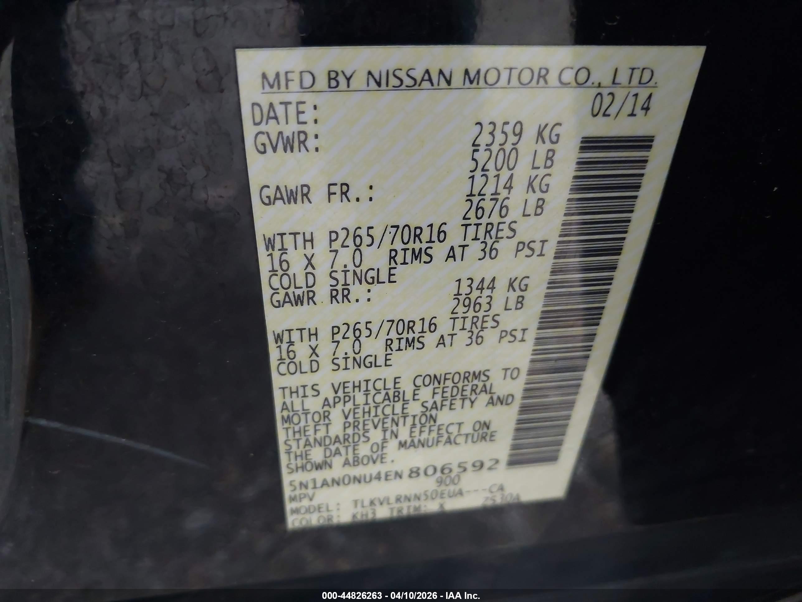 NISSAN XTERRA image 9