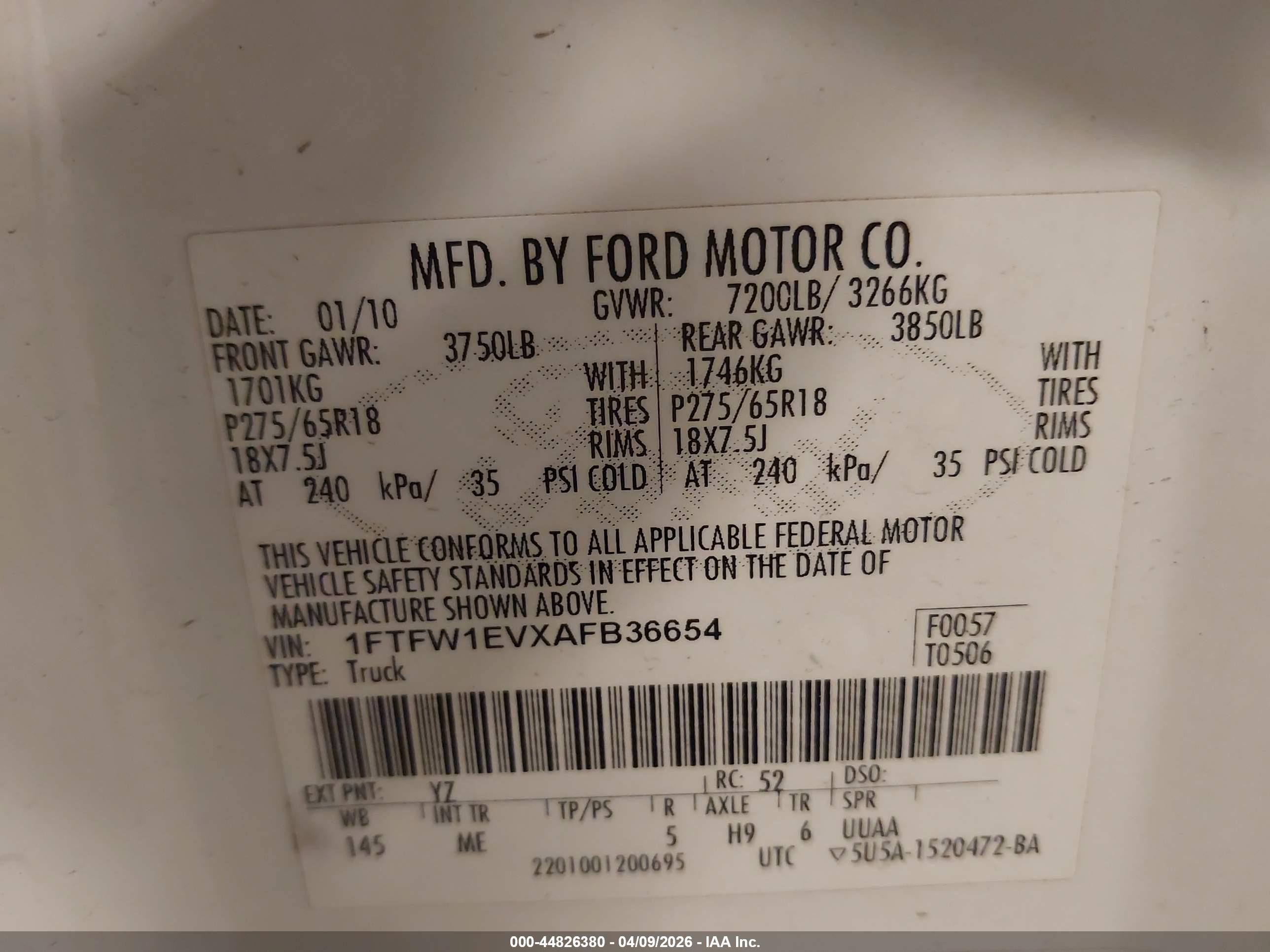 FORD F-150 image 9