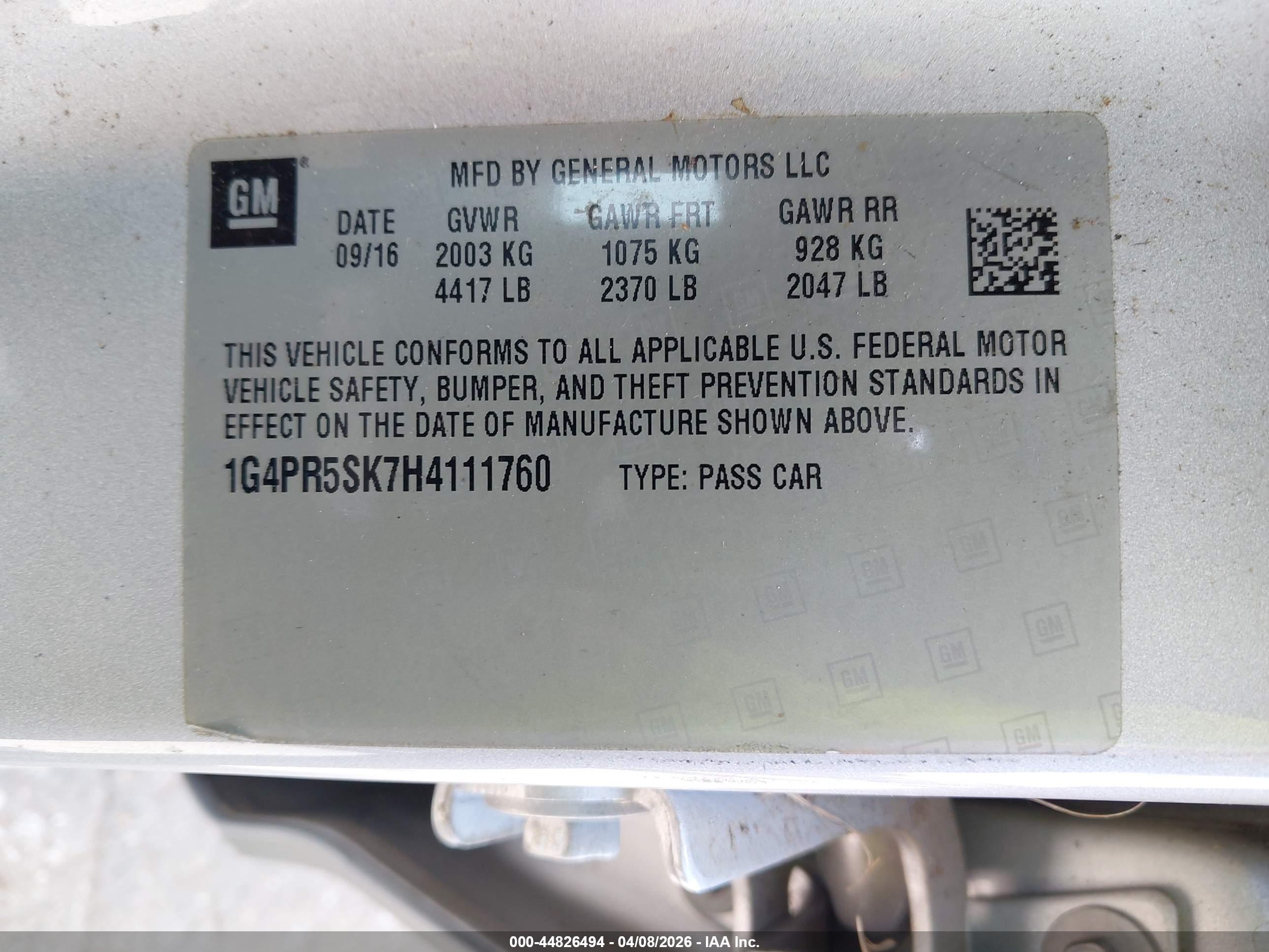 BUICK VERANO image 9