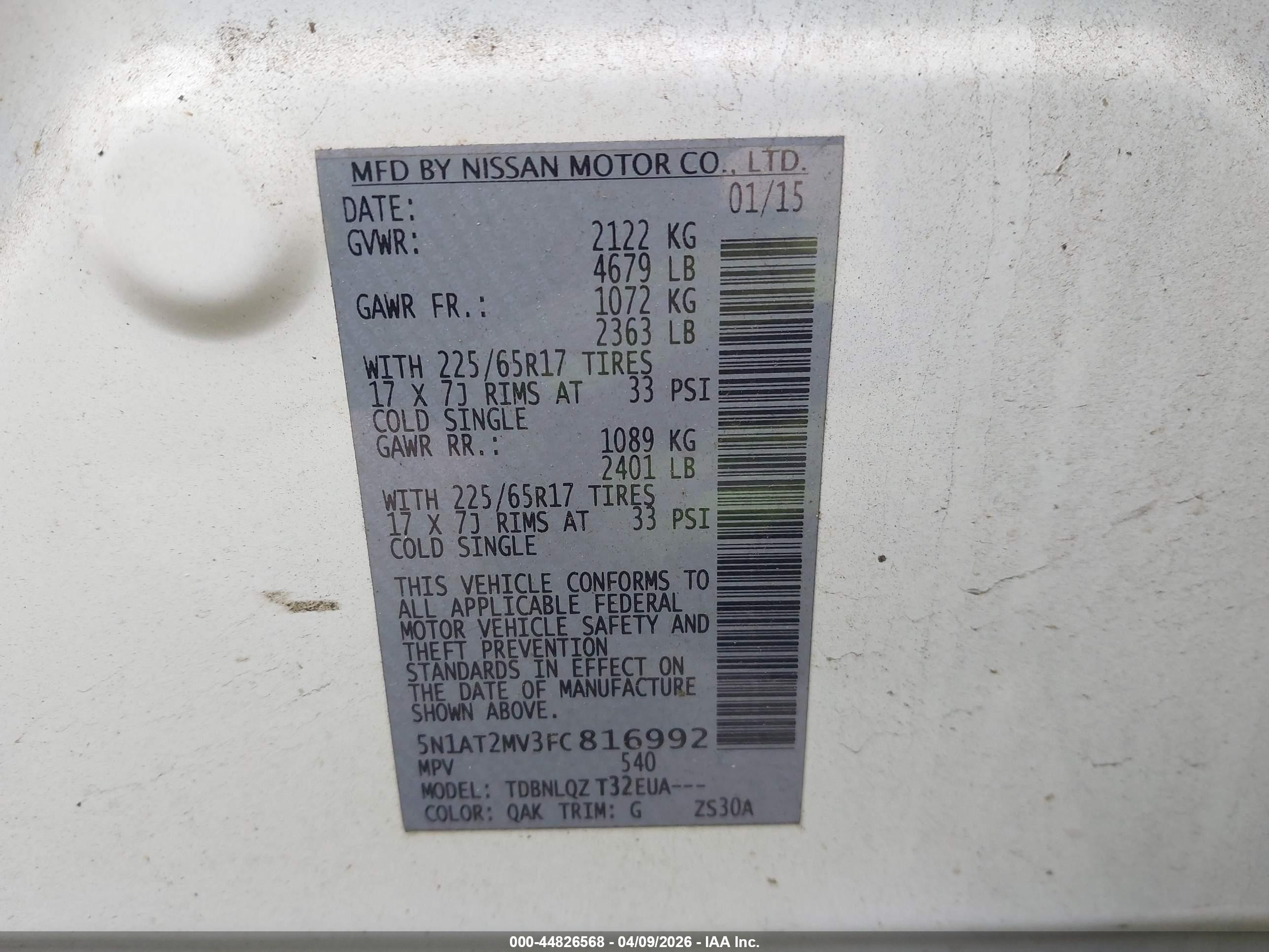 NISSAN ROGUE image 9