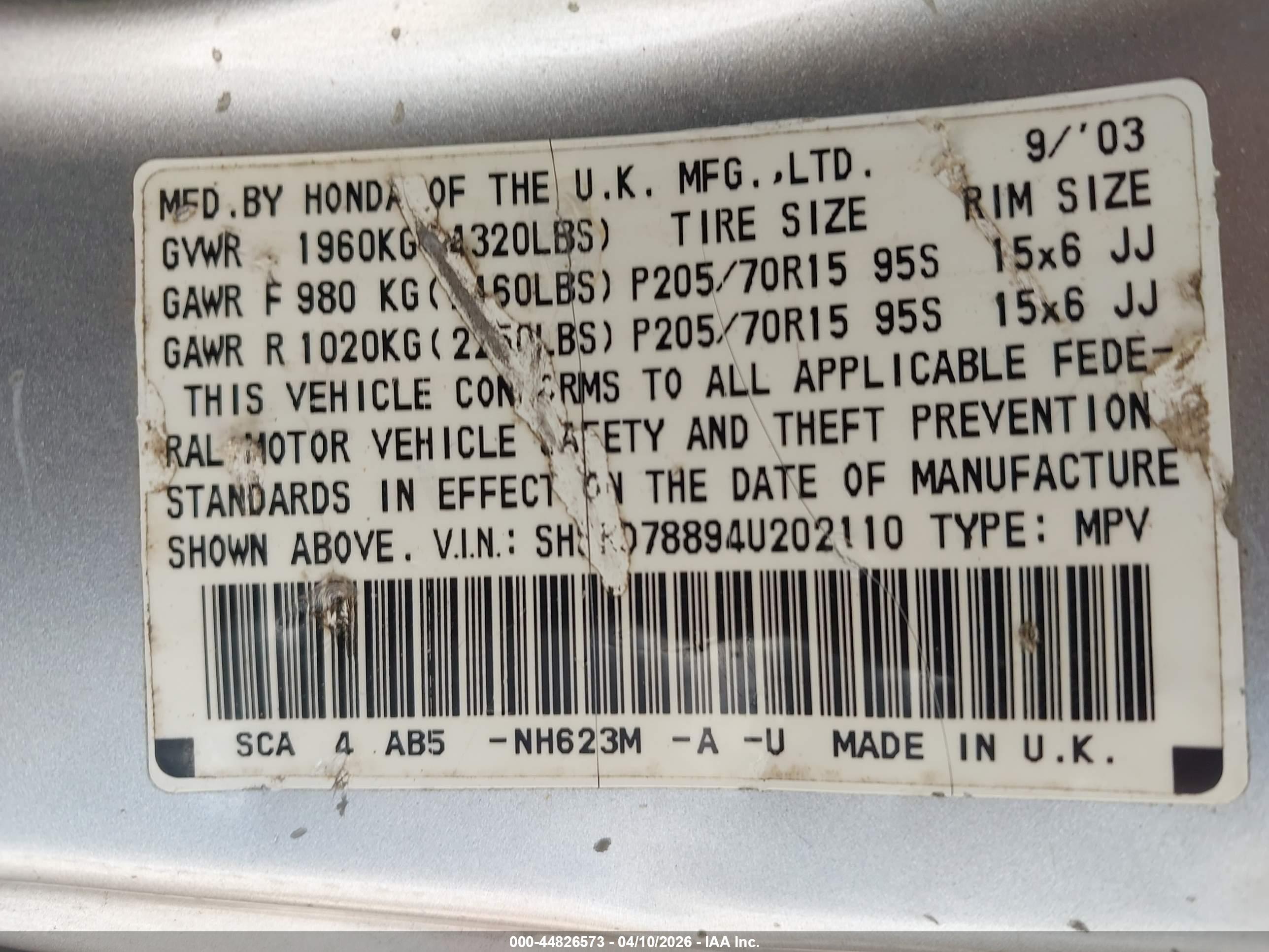 HONDA CR-V image 9