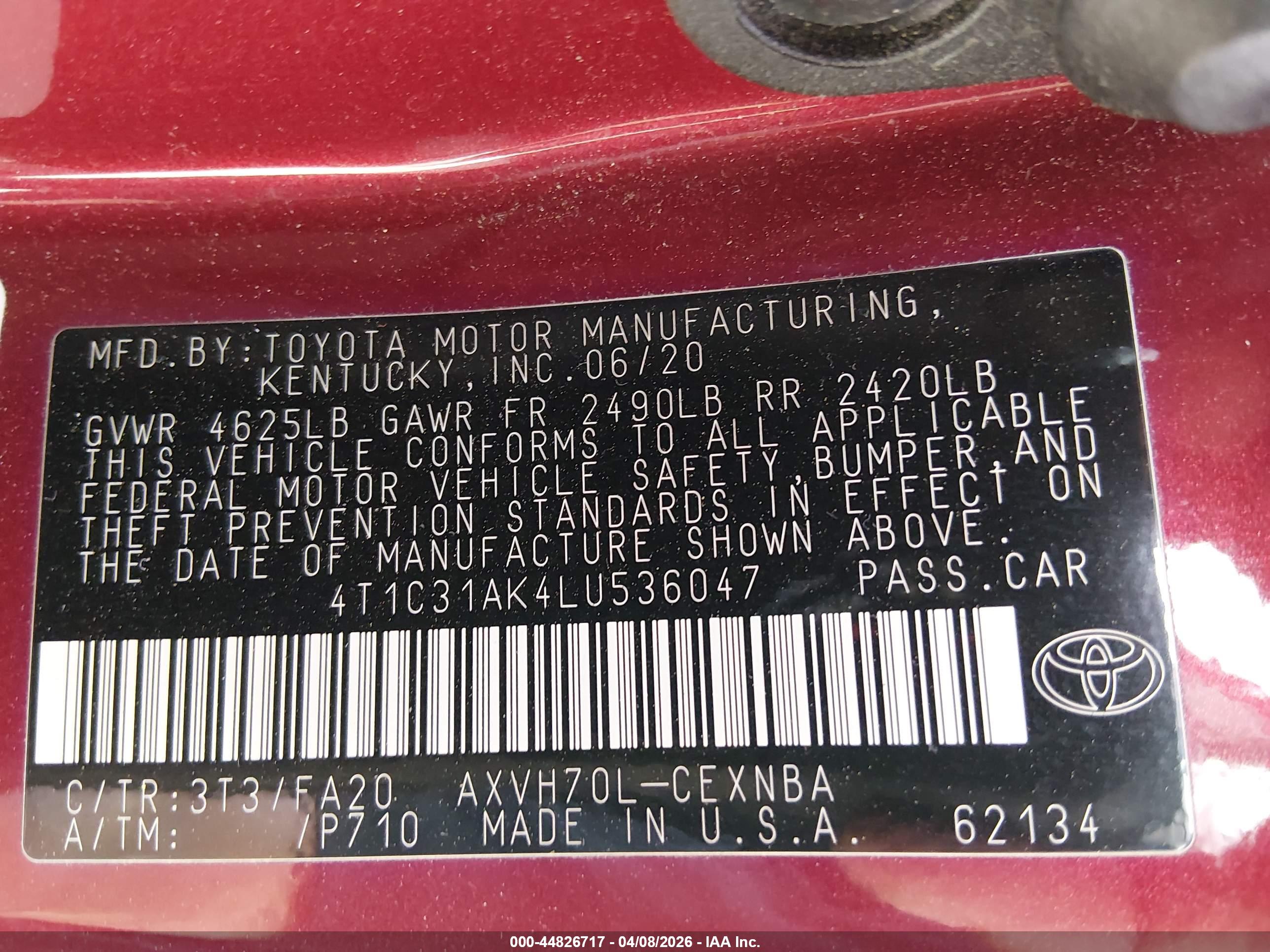 TOYOTA CAMRY image 9