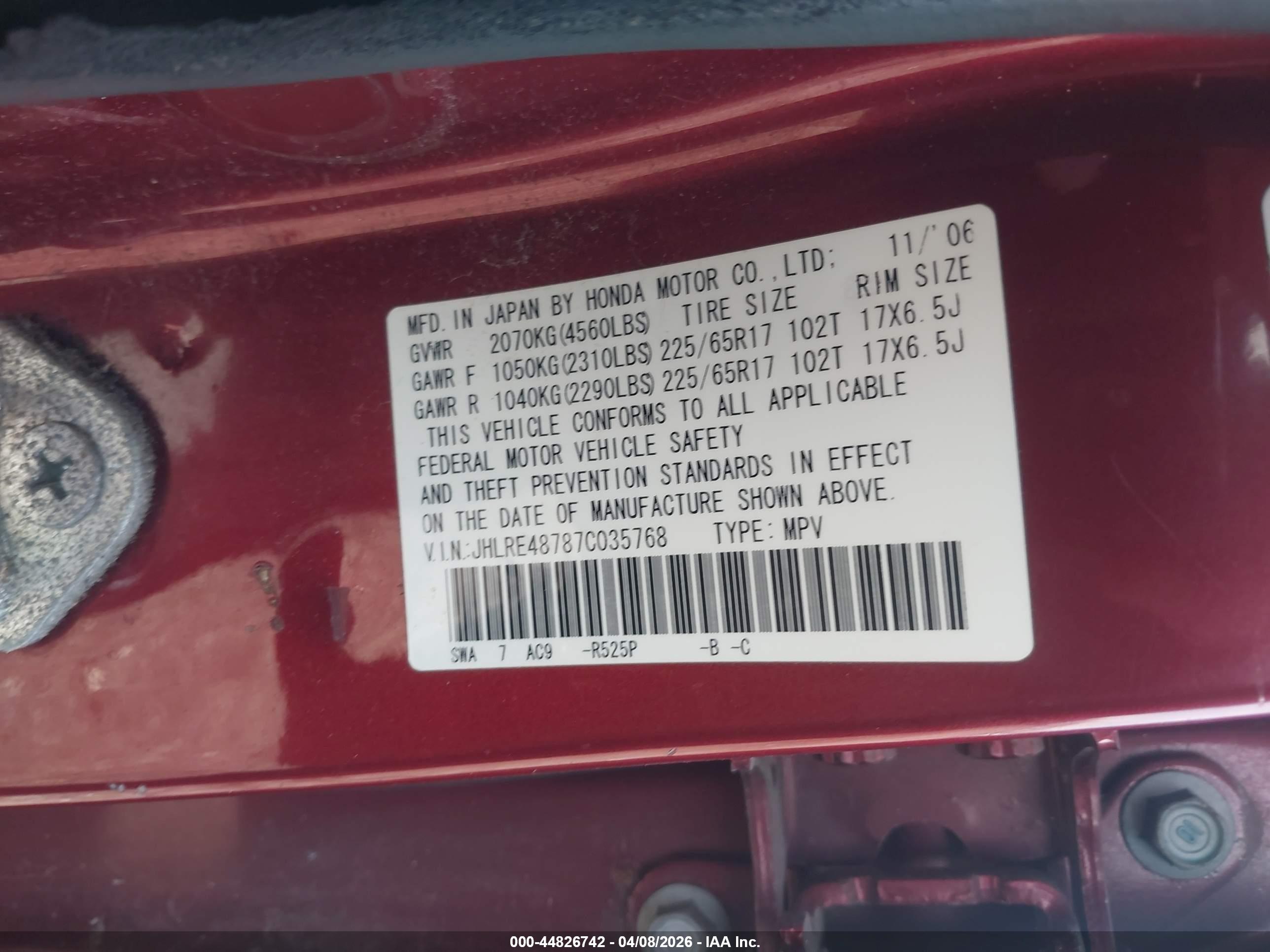 HONDA CR-V image 9