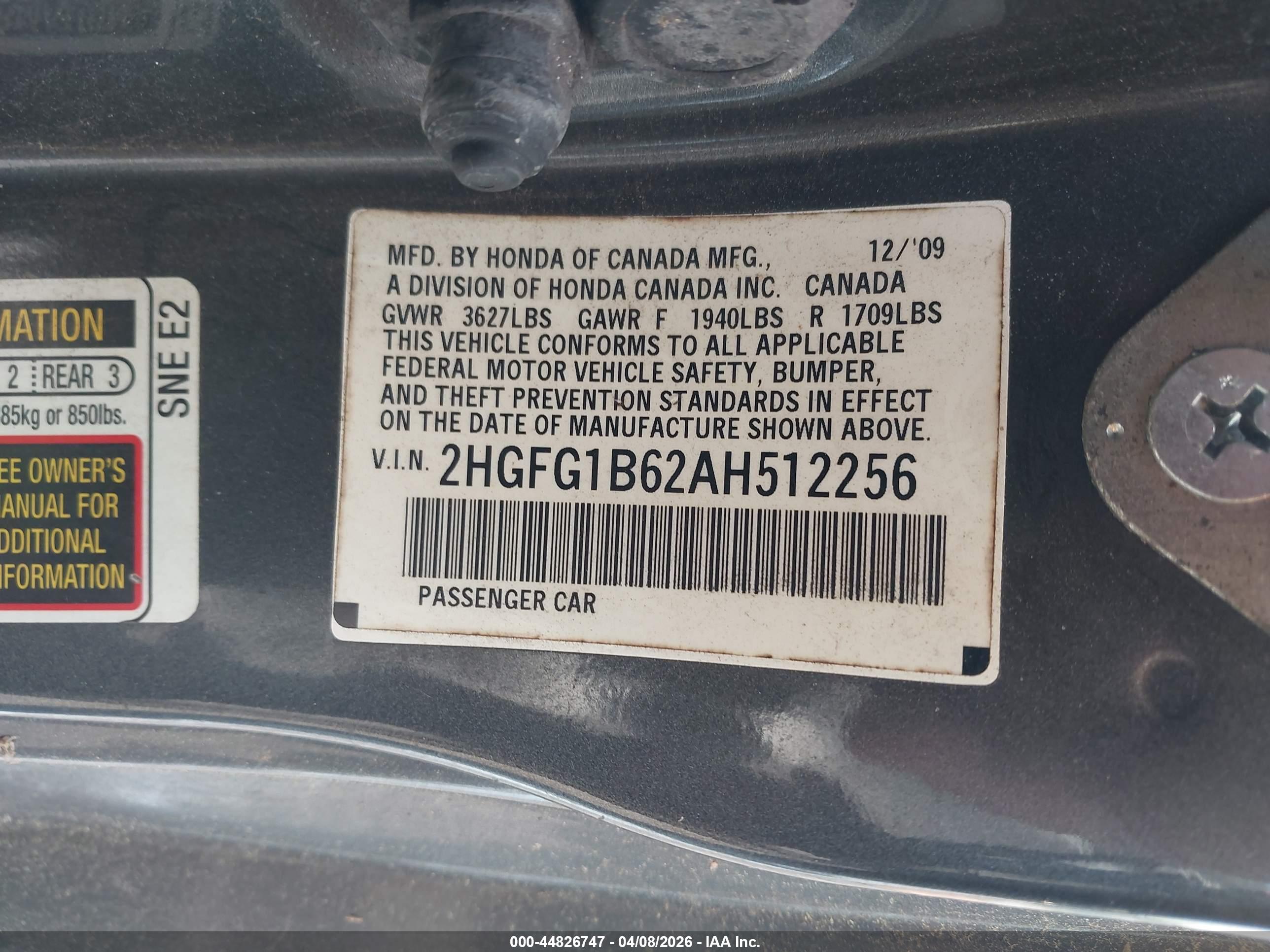 HONDA CIVIC image 9