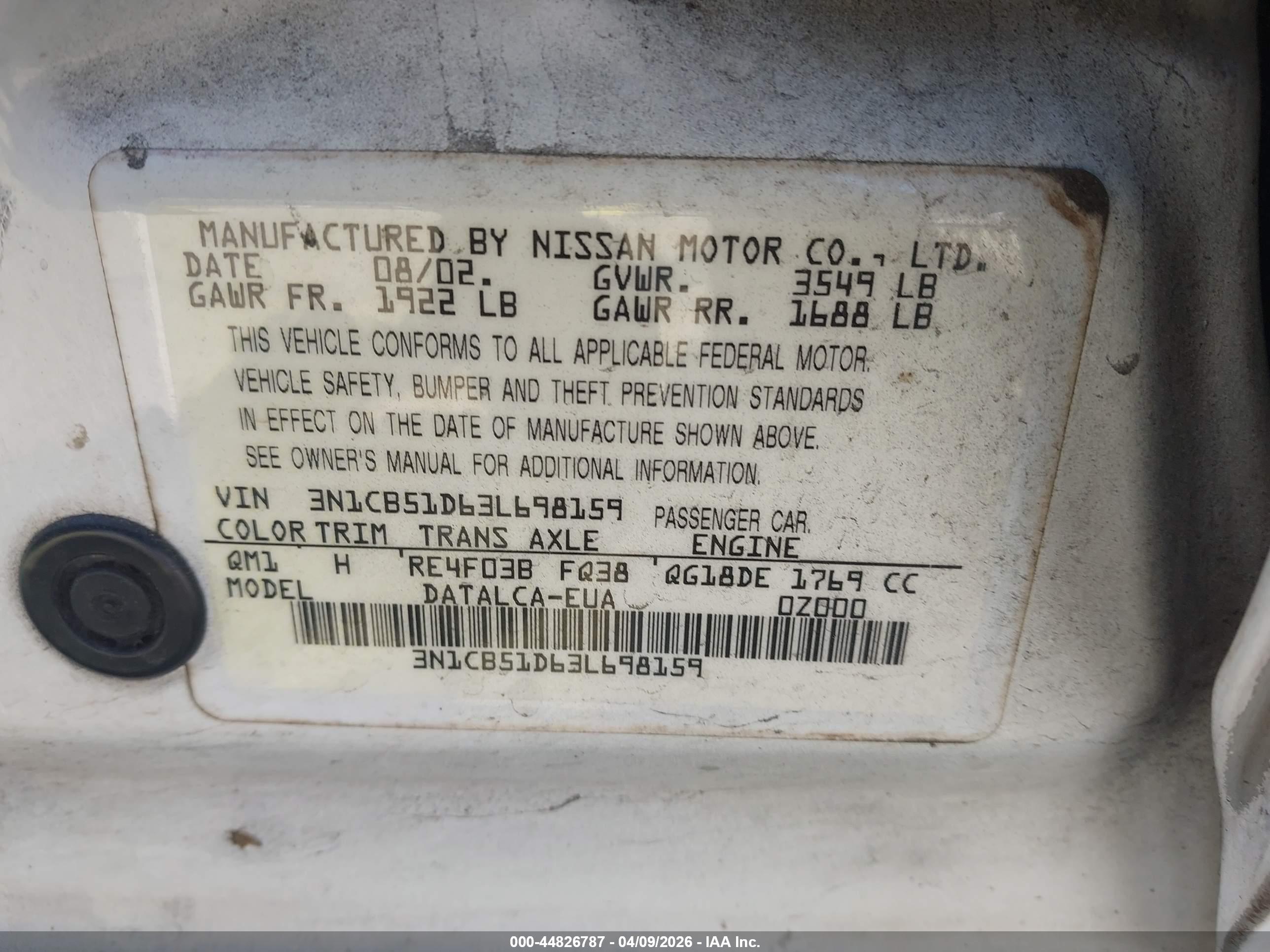 NISSAN SENTRA image 9