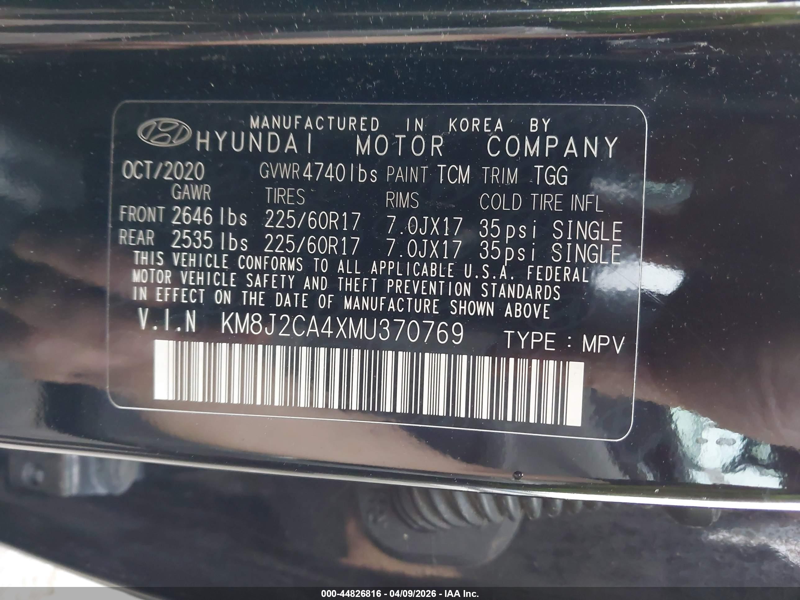 HYUNDAI TUCSON image 9