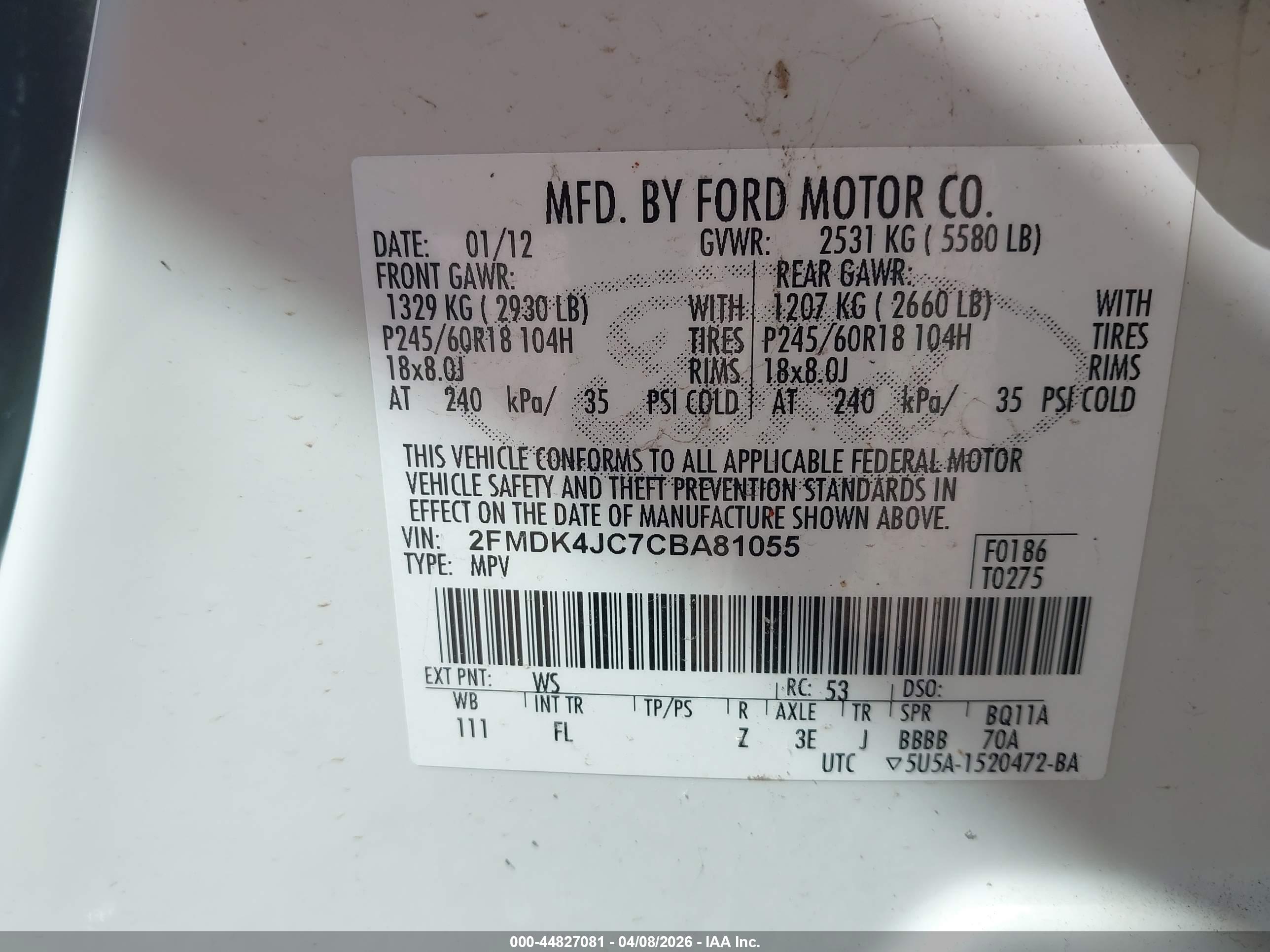 FORD EDGE image 9