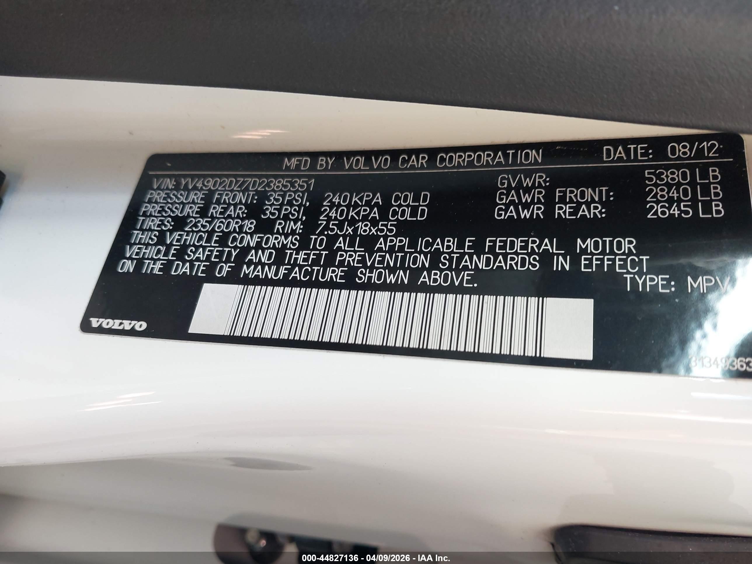 VOLVO XC60 image 9