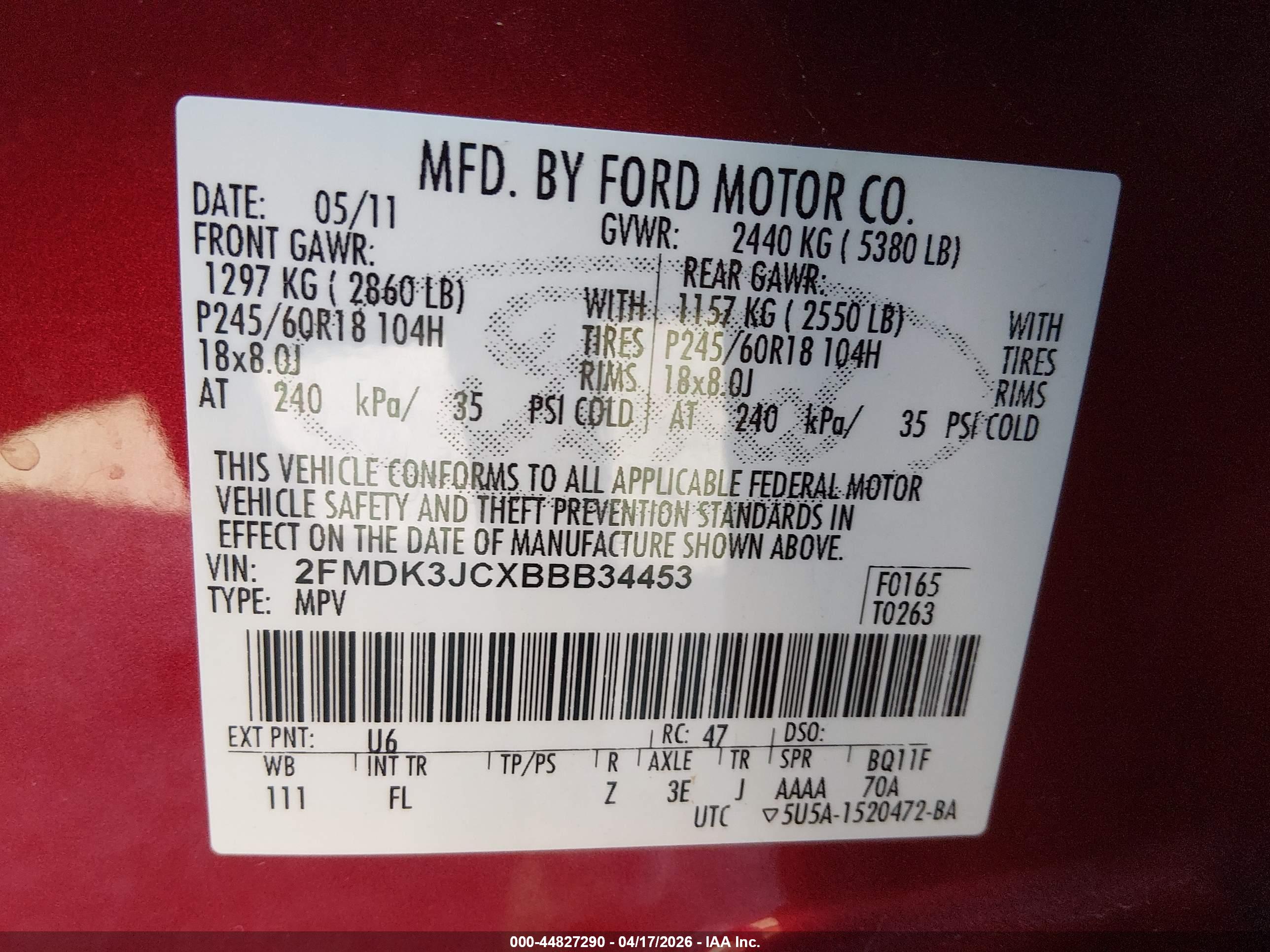 FORD EDGE image 9