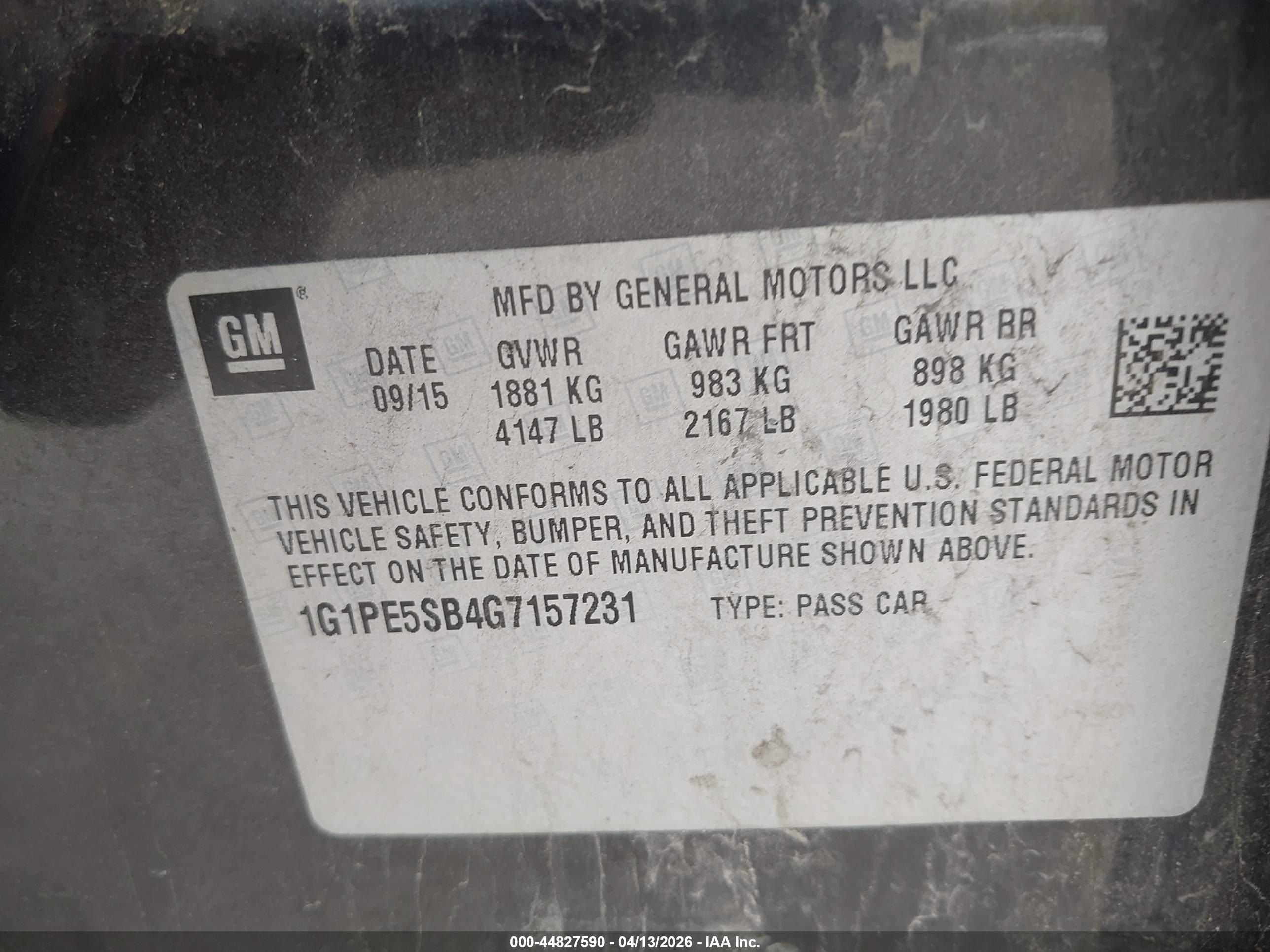CHEVROLET CRUZE image 9
