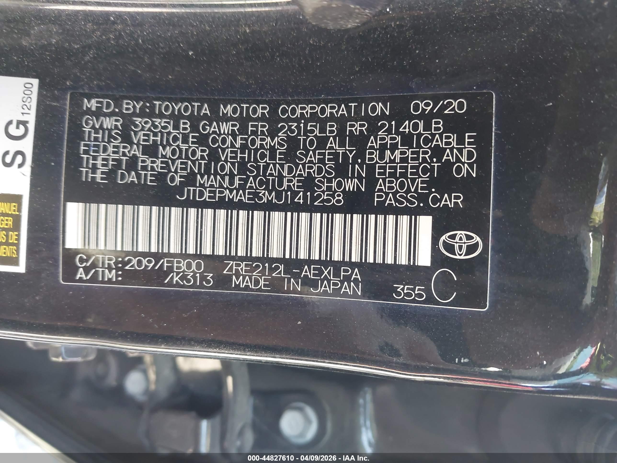 TOYOTA COROLLA image 9