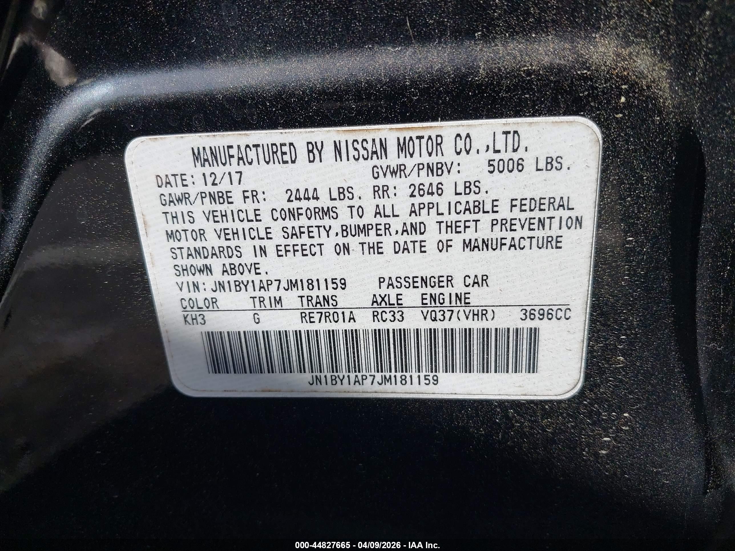 INFINITI Q70 image 9