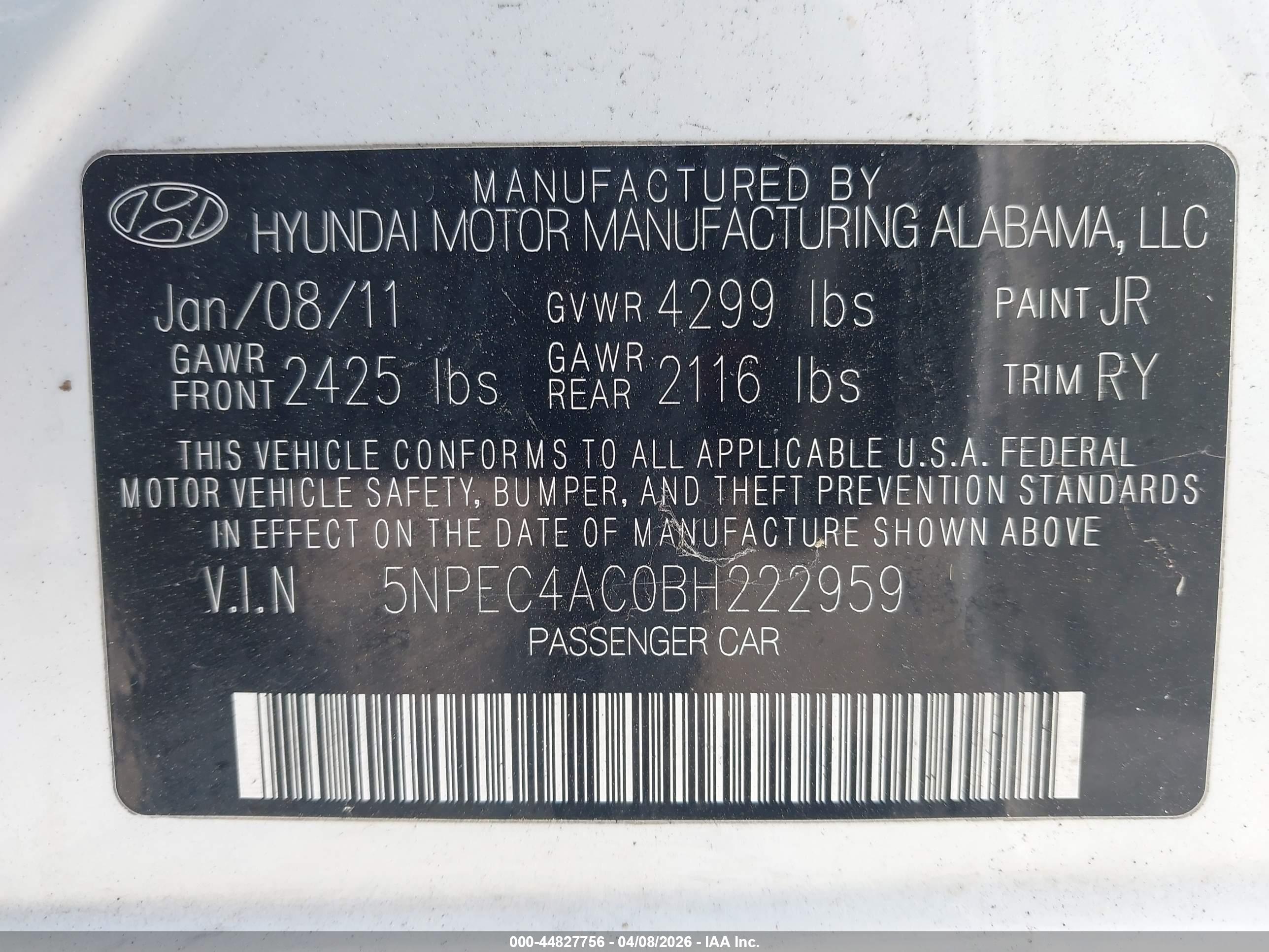 HYUNDAI SONATA image 9
