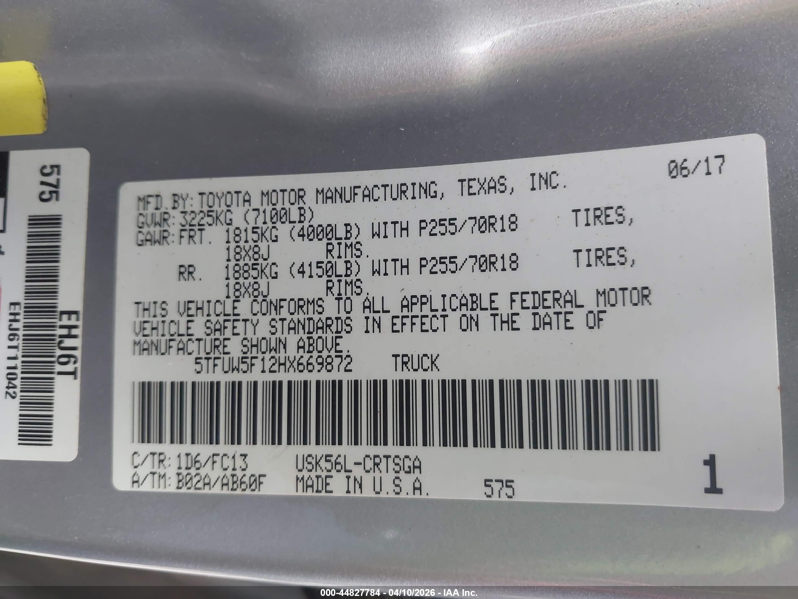 TOYOTA TUNDRA image 9