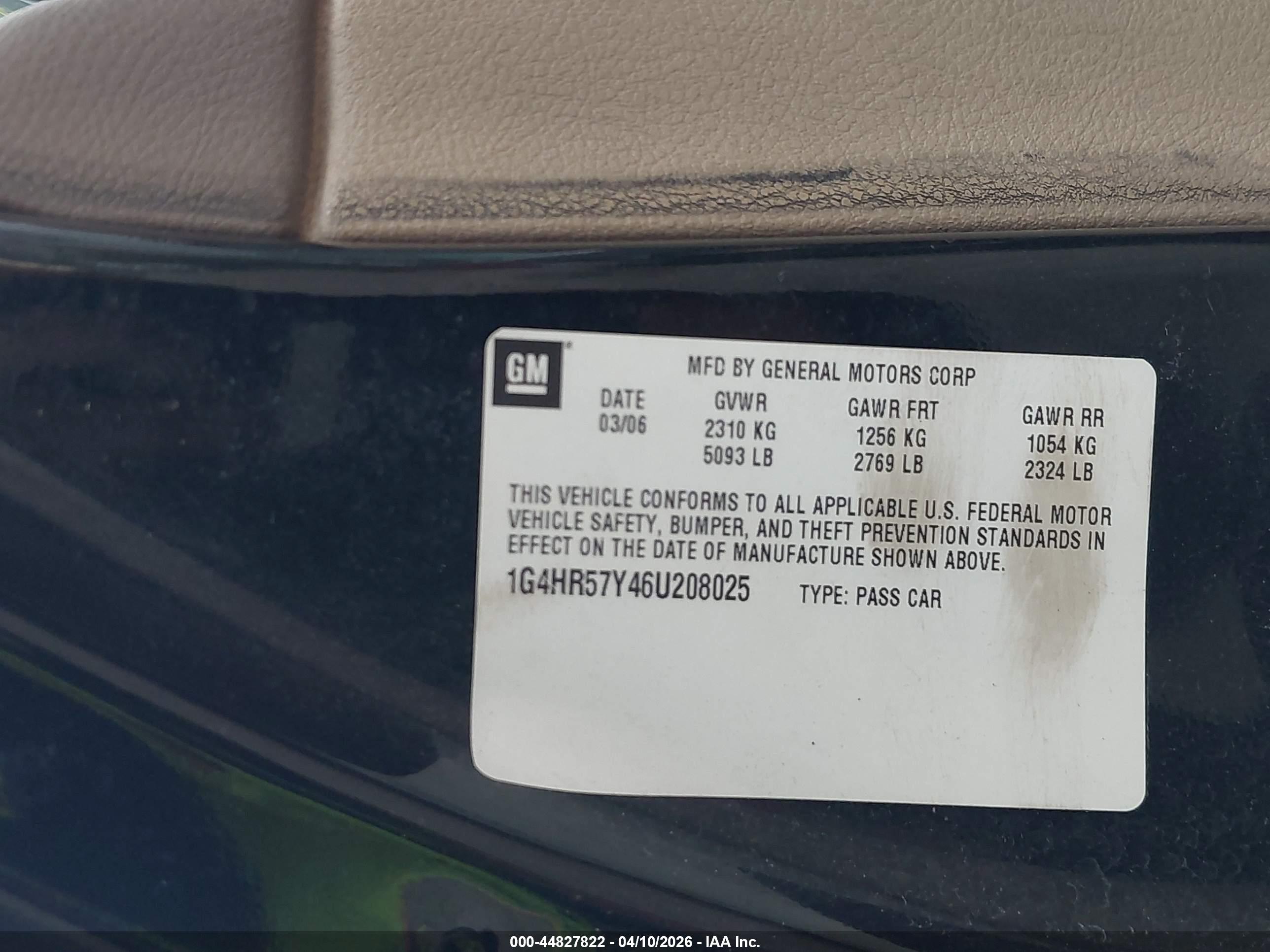 BUICK LUCERNE image 9