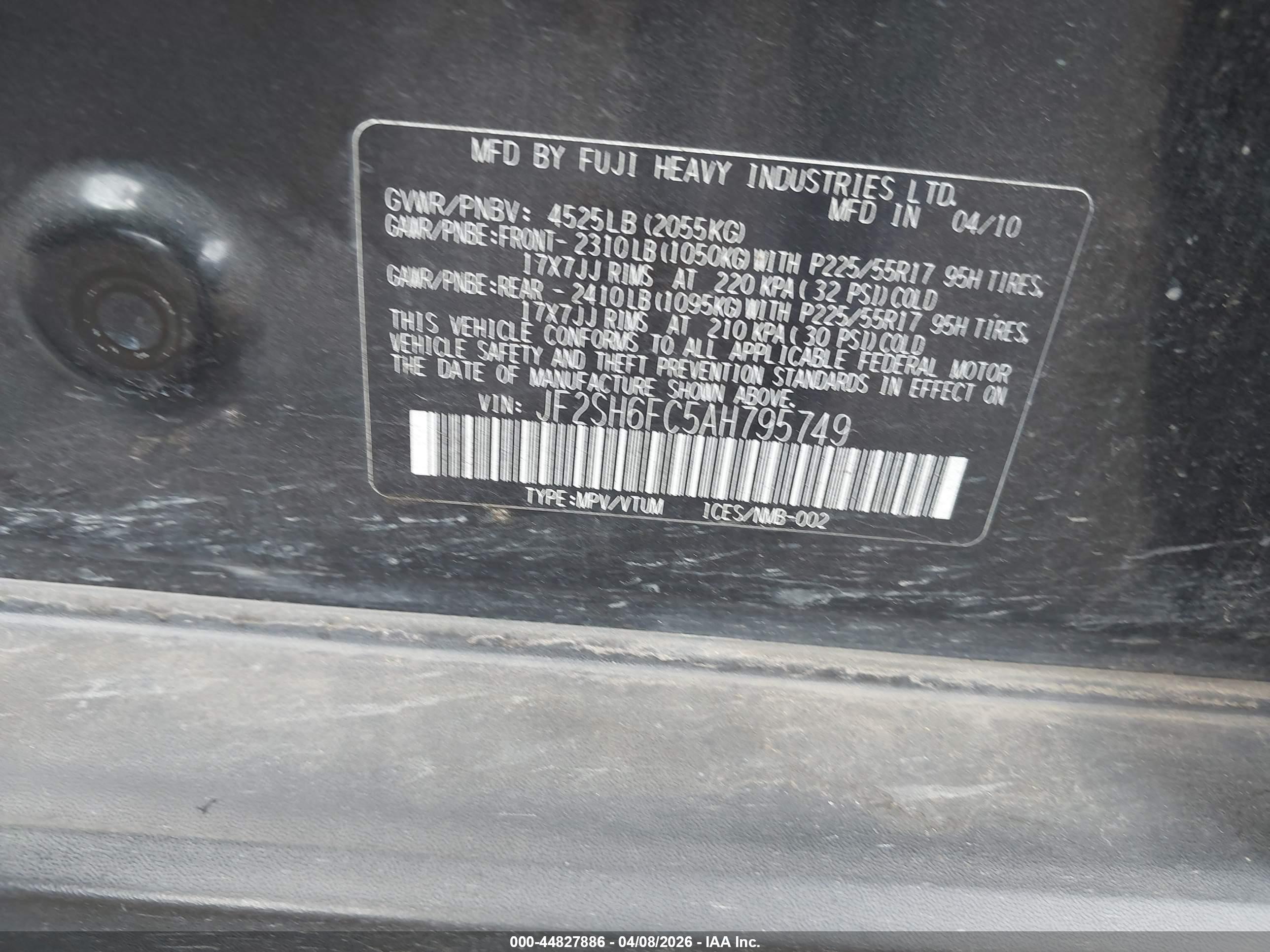 SUBARU FORESTER image 9