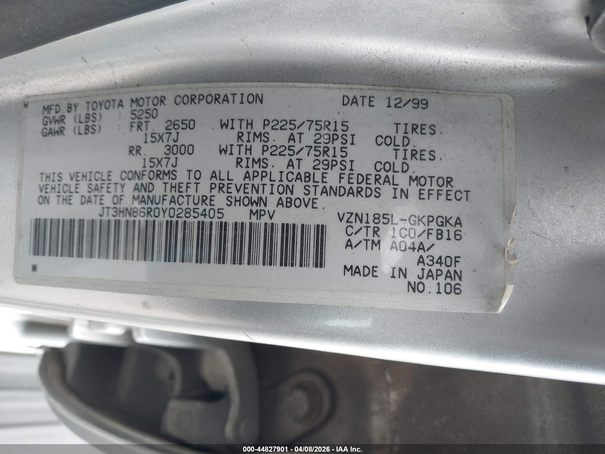 TOYOTA 4RUNNER image 9