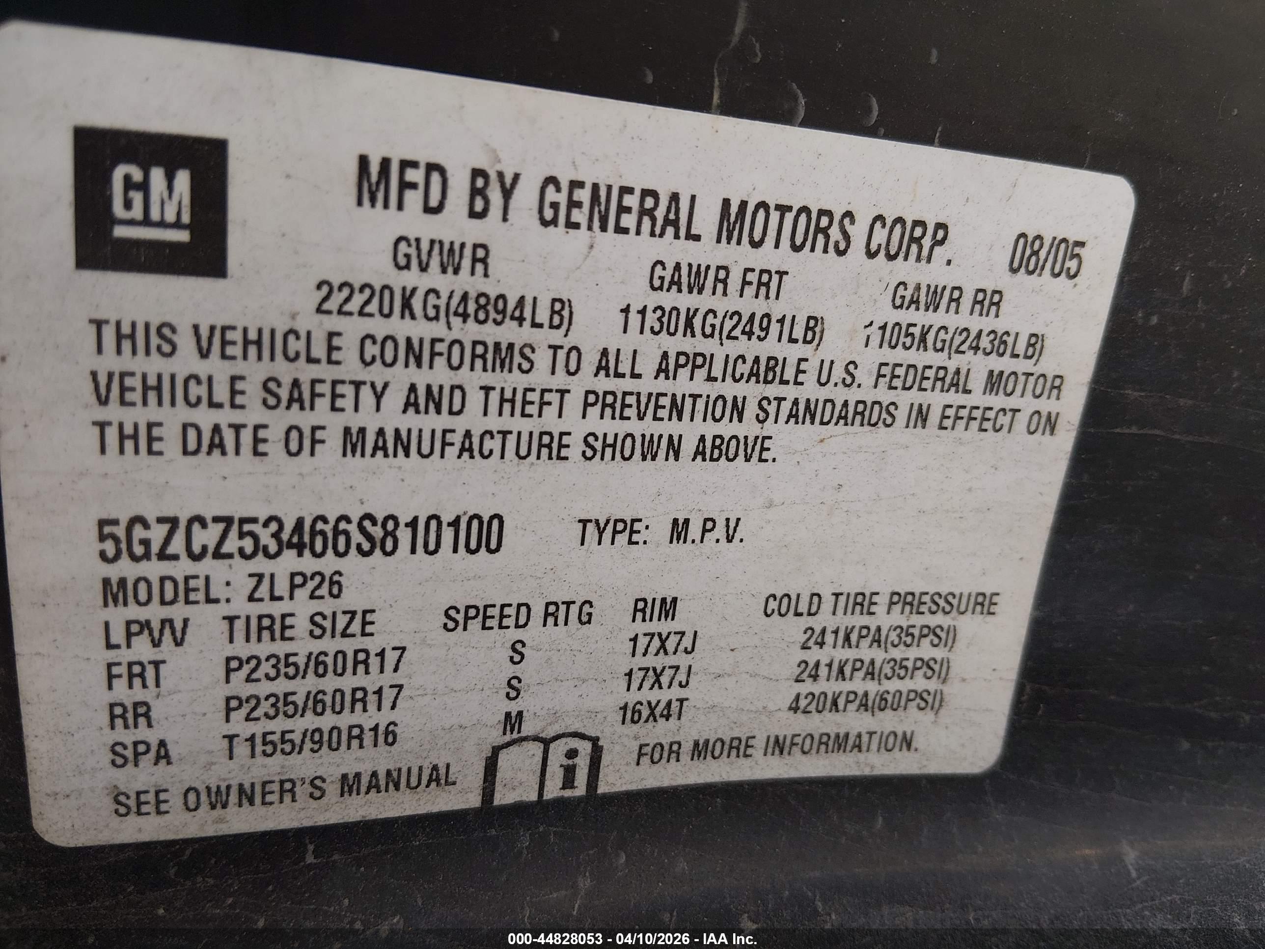SATURN VUE image 9