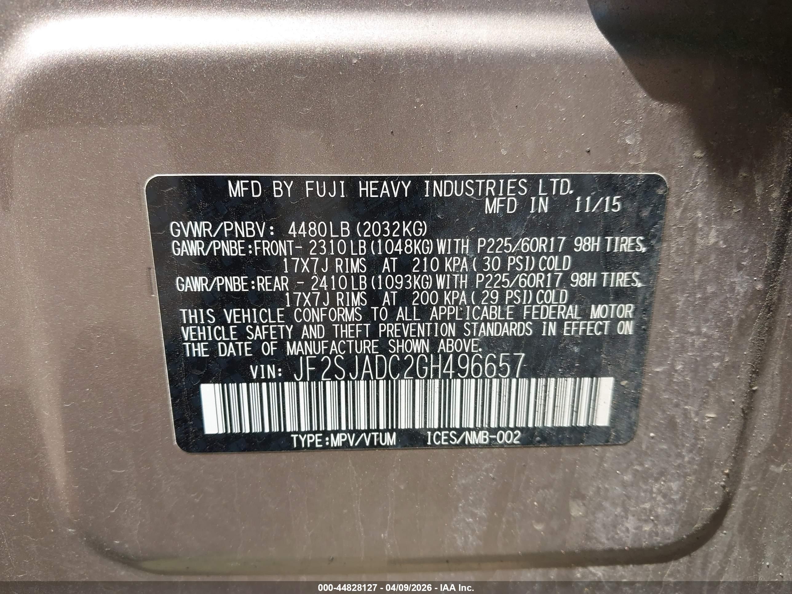 SUBARU FORESTER image 9