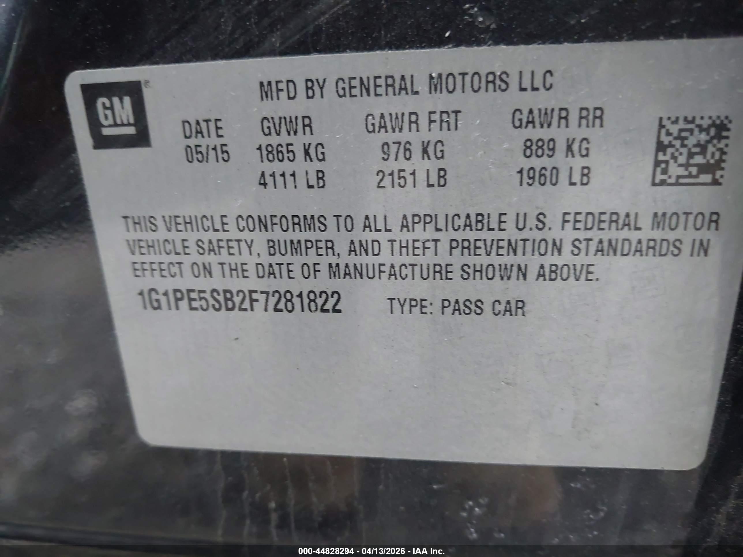 CHEVROLET CRUZE image 9