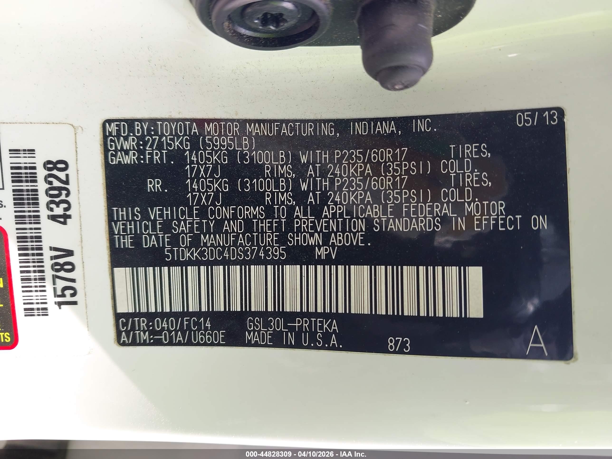 TOYOTA SIENNA image 9