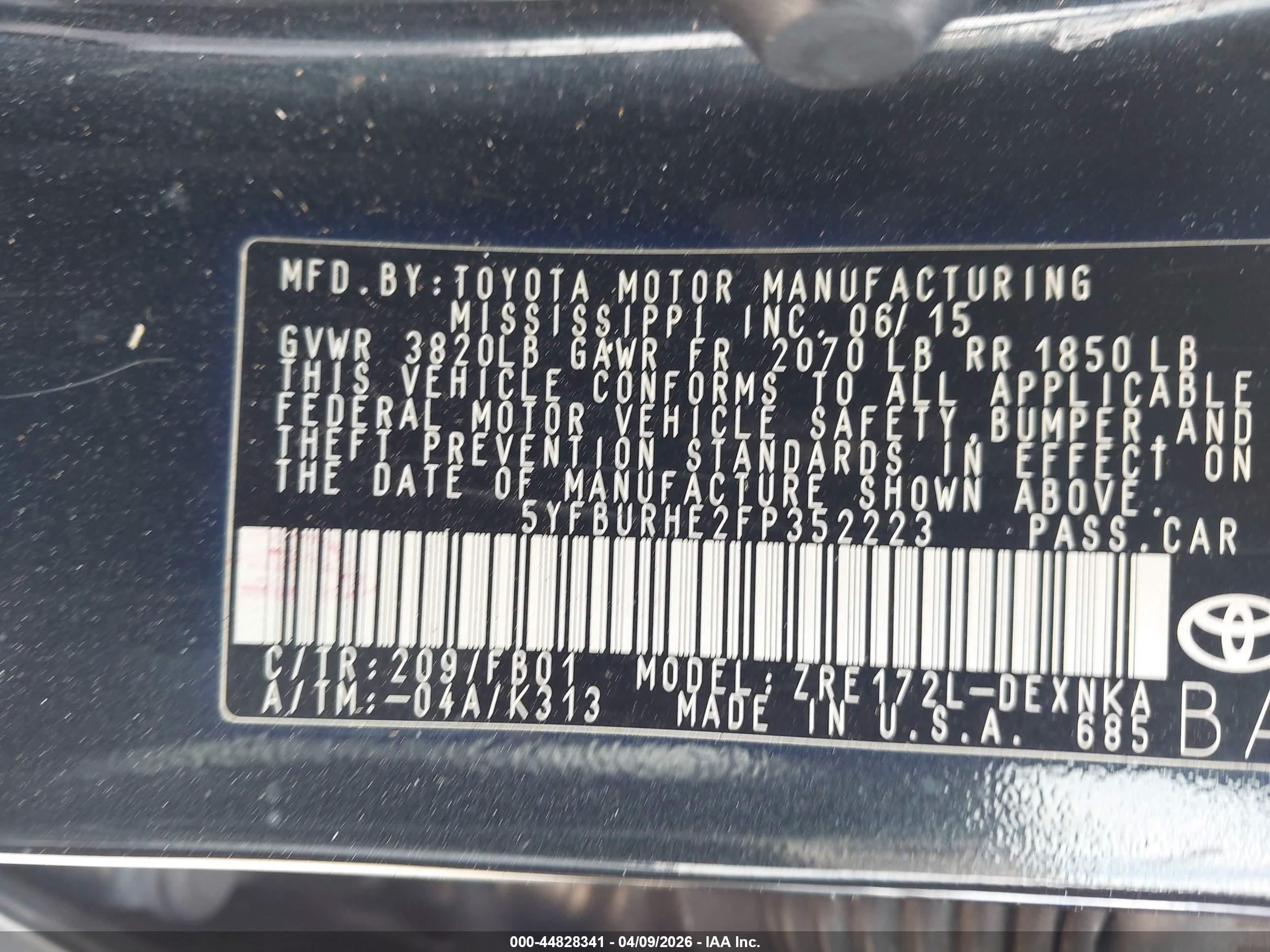 TOYOTA COROLLA image 9