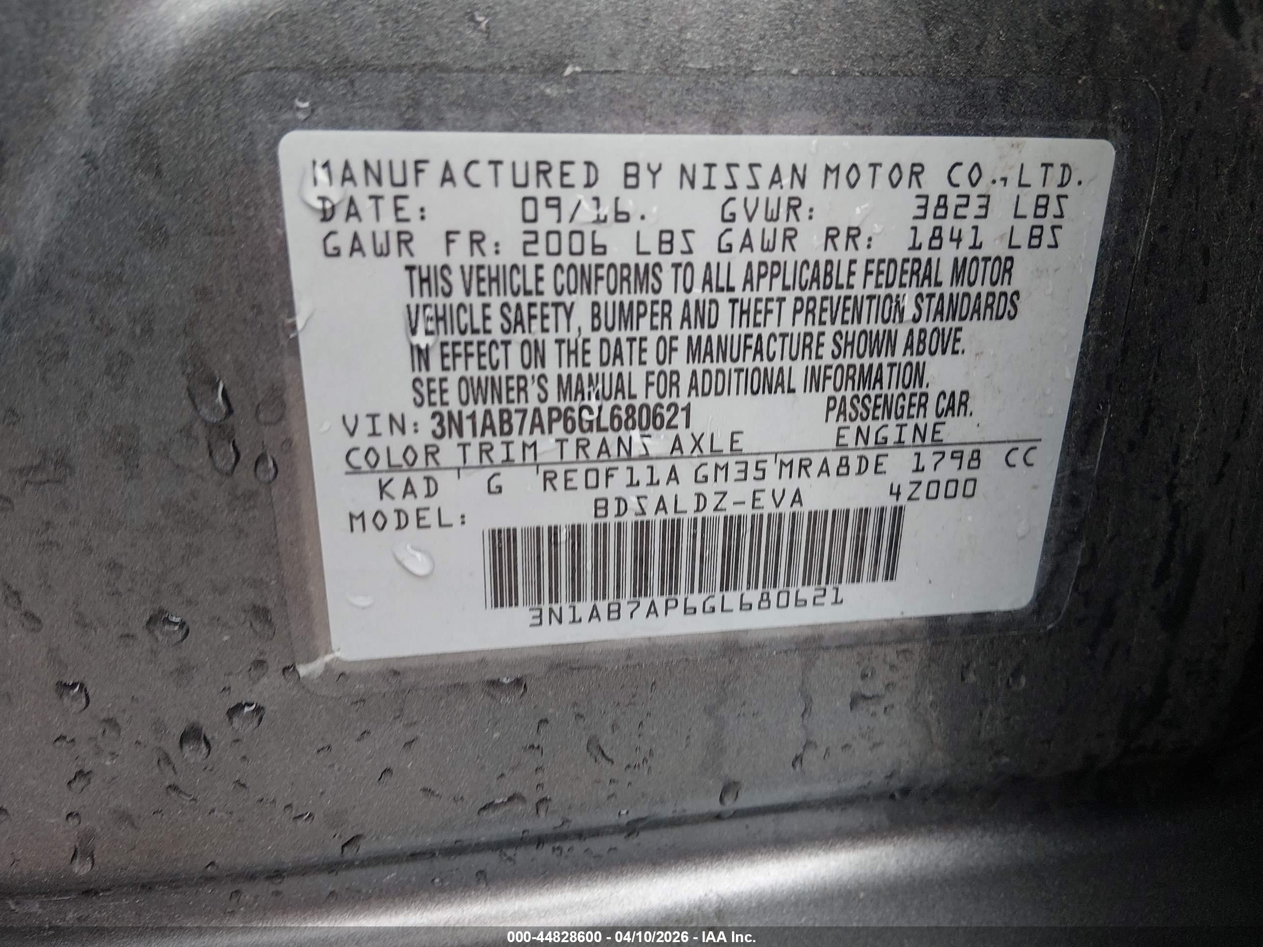 NISSAN SENTRA image 9
