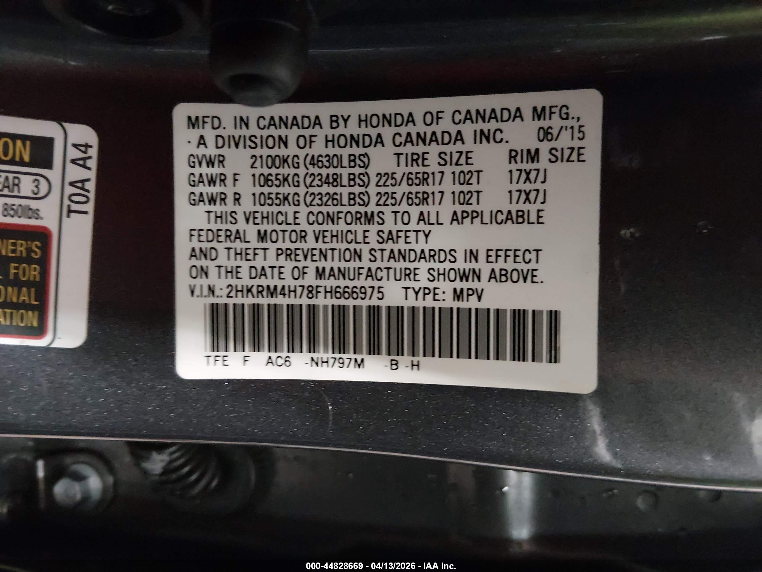 HONDA CR-V image 9