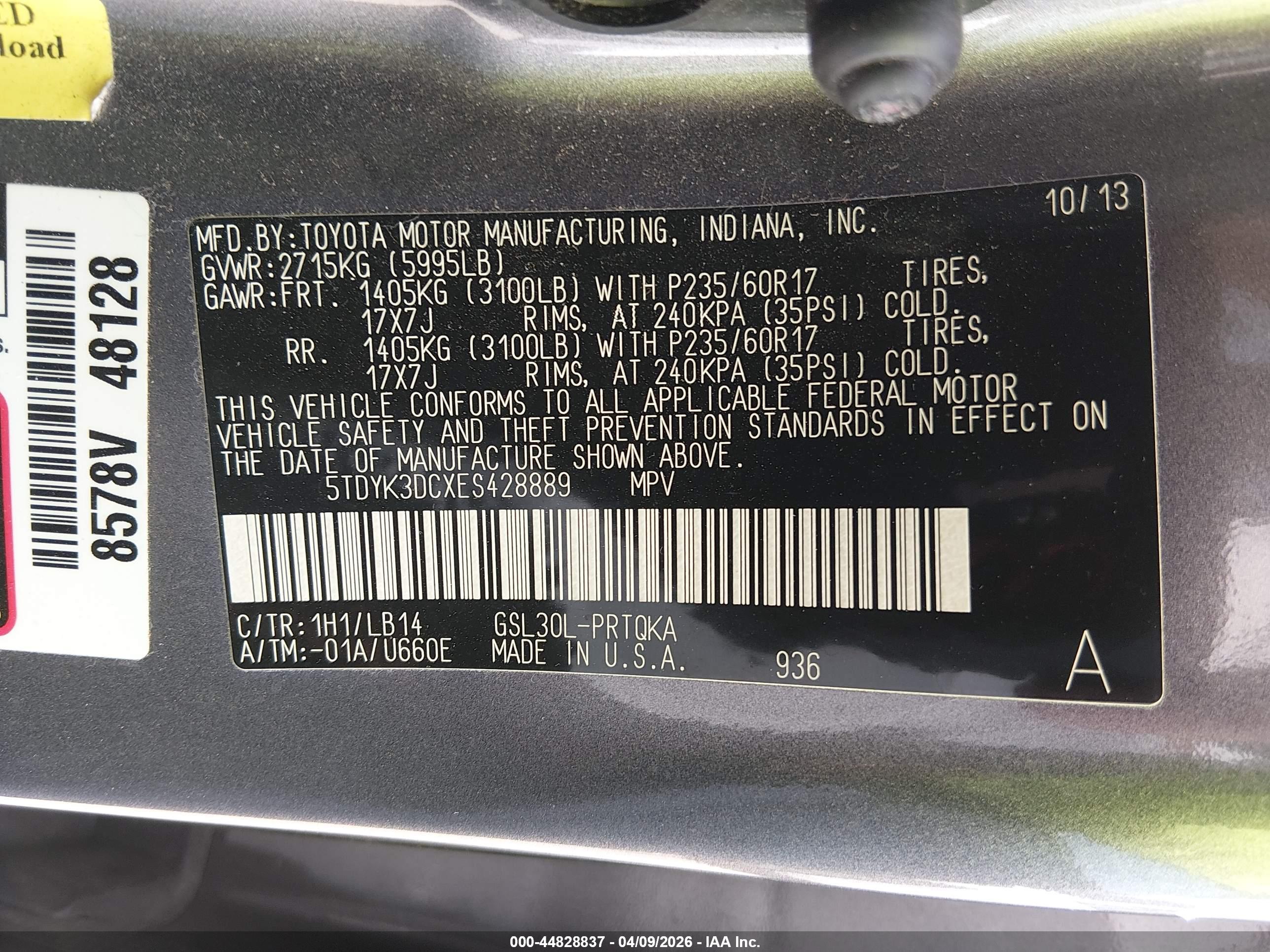 TOYOTA SIENNA image 9