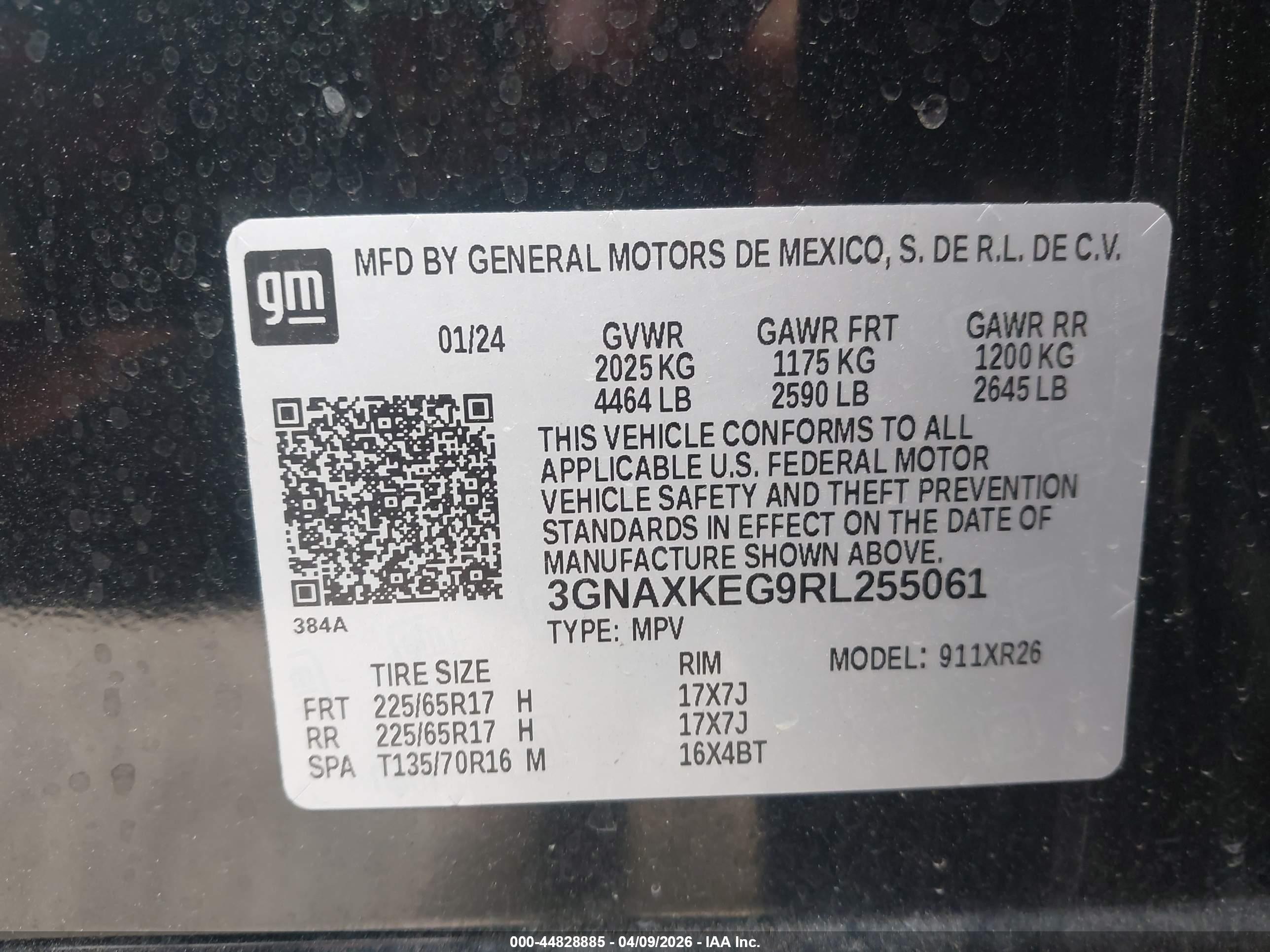 CHEVROLET EQUINOX image 9