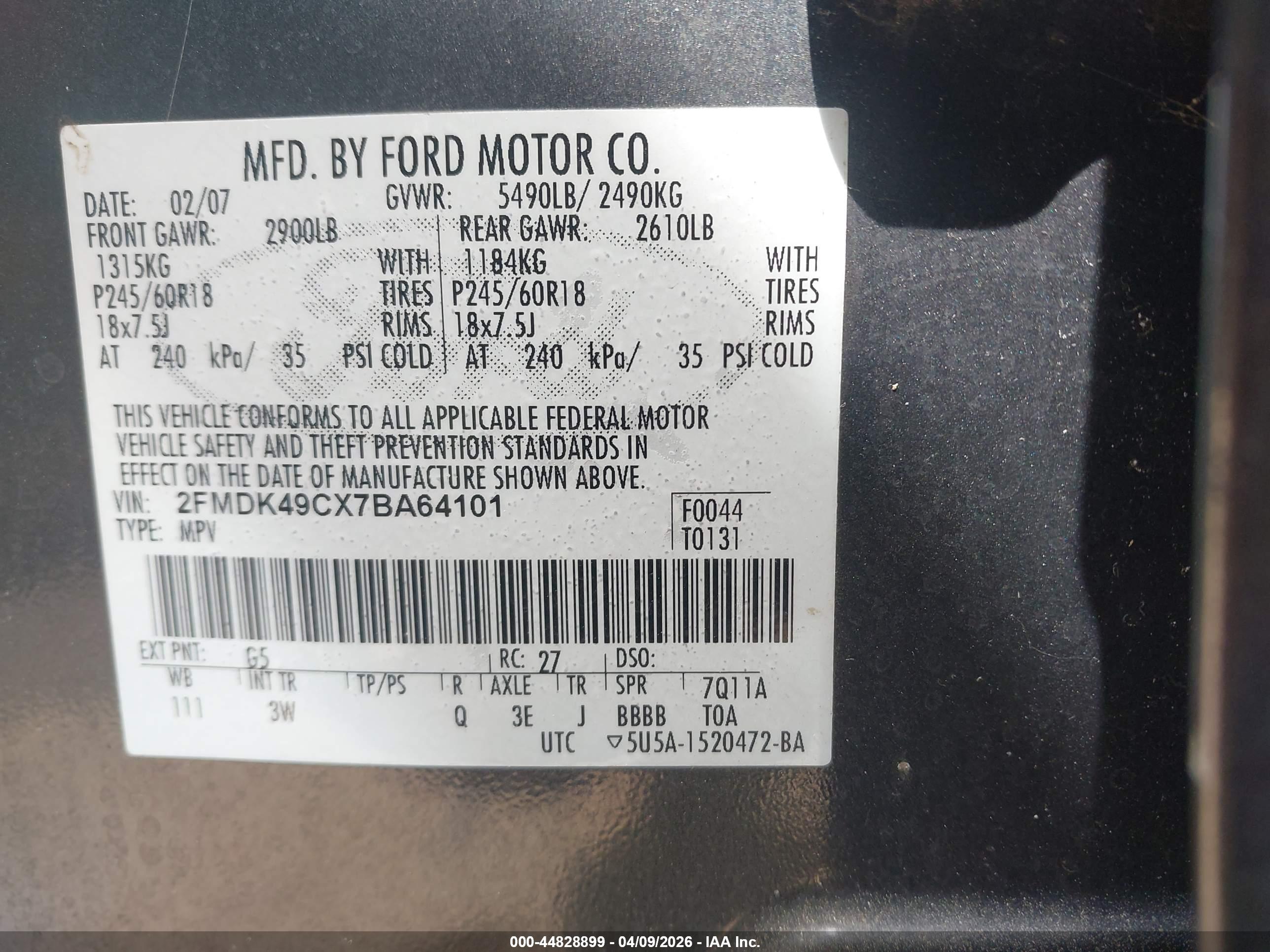 FORD EDGE image 9