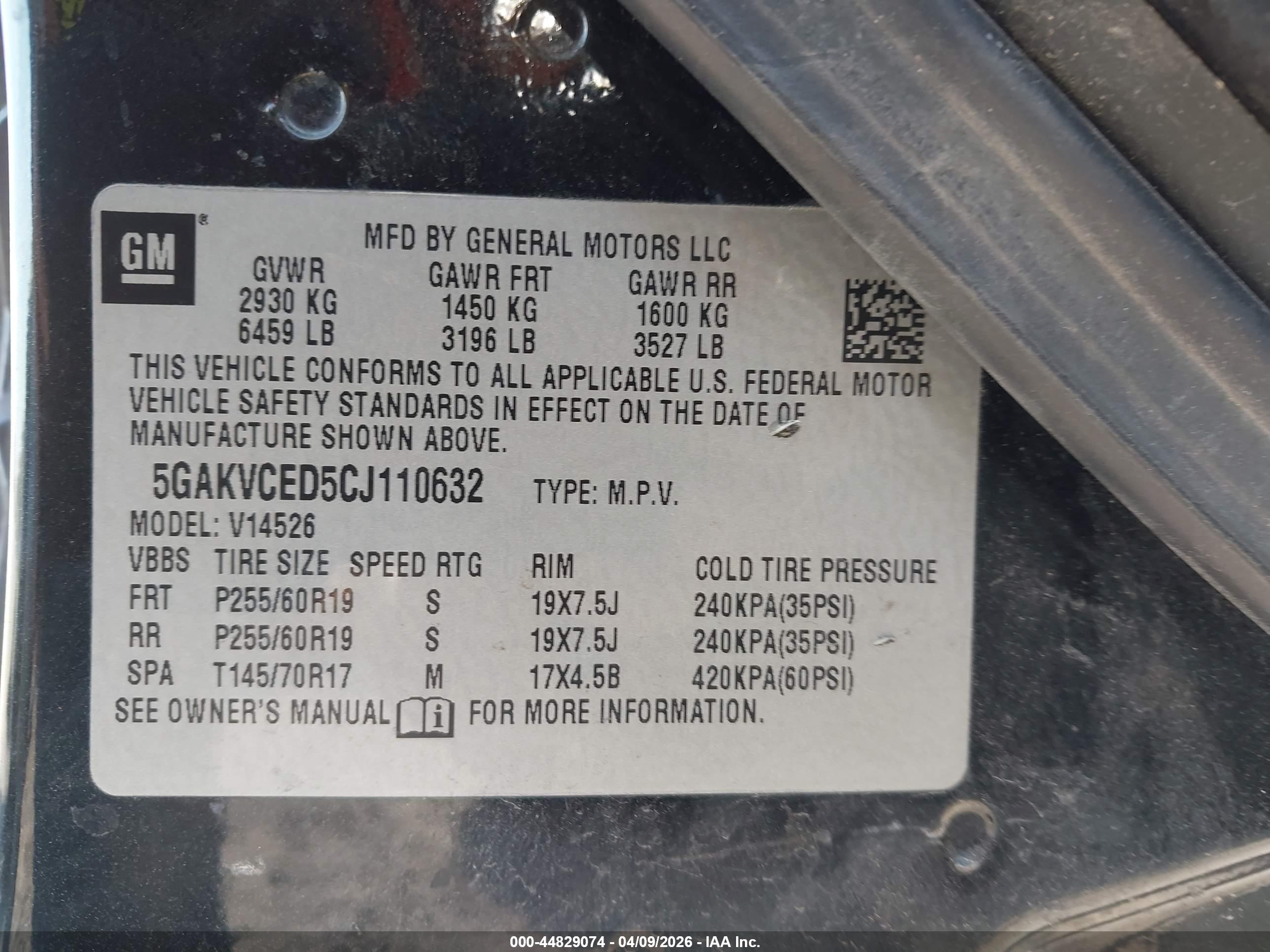 BUICK ENCLAVE image 9