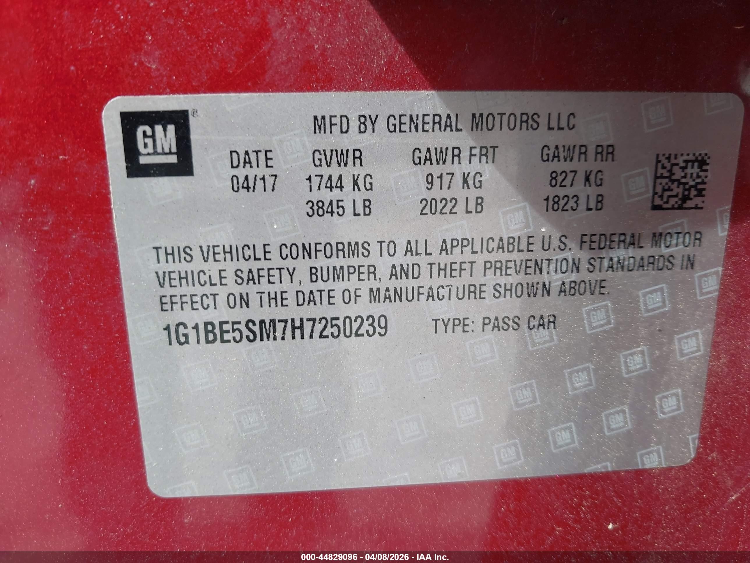 CHEVROLET CRUZE image 9