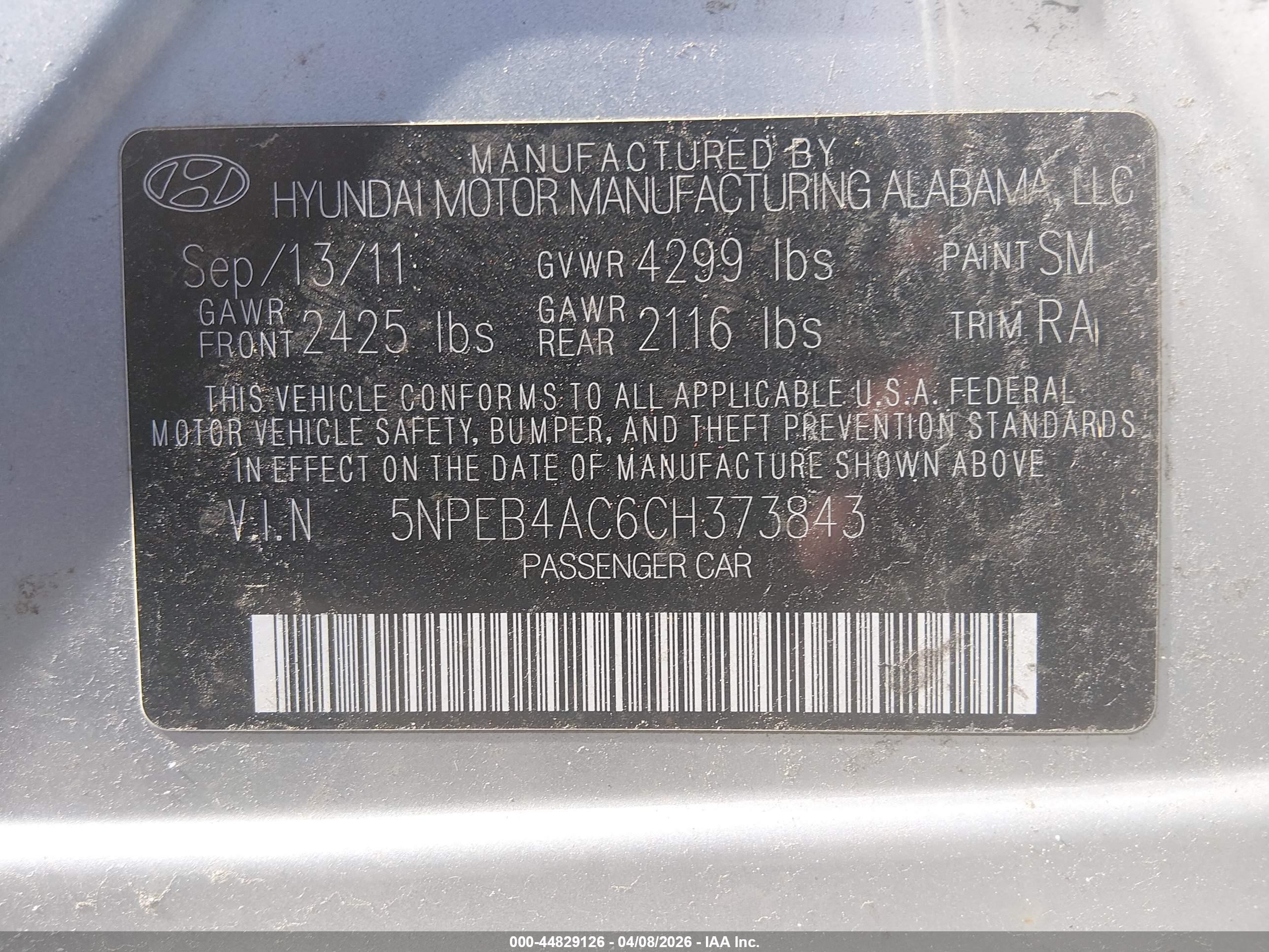 HYUNDAI SONATA image 9