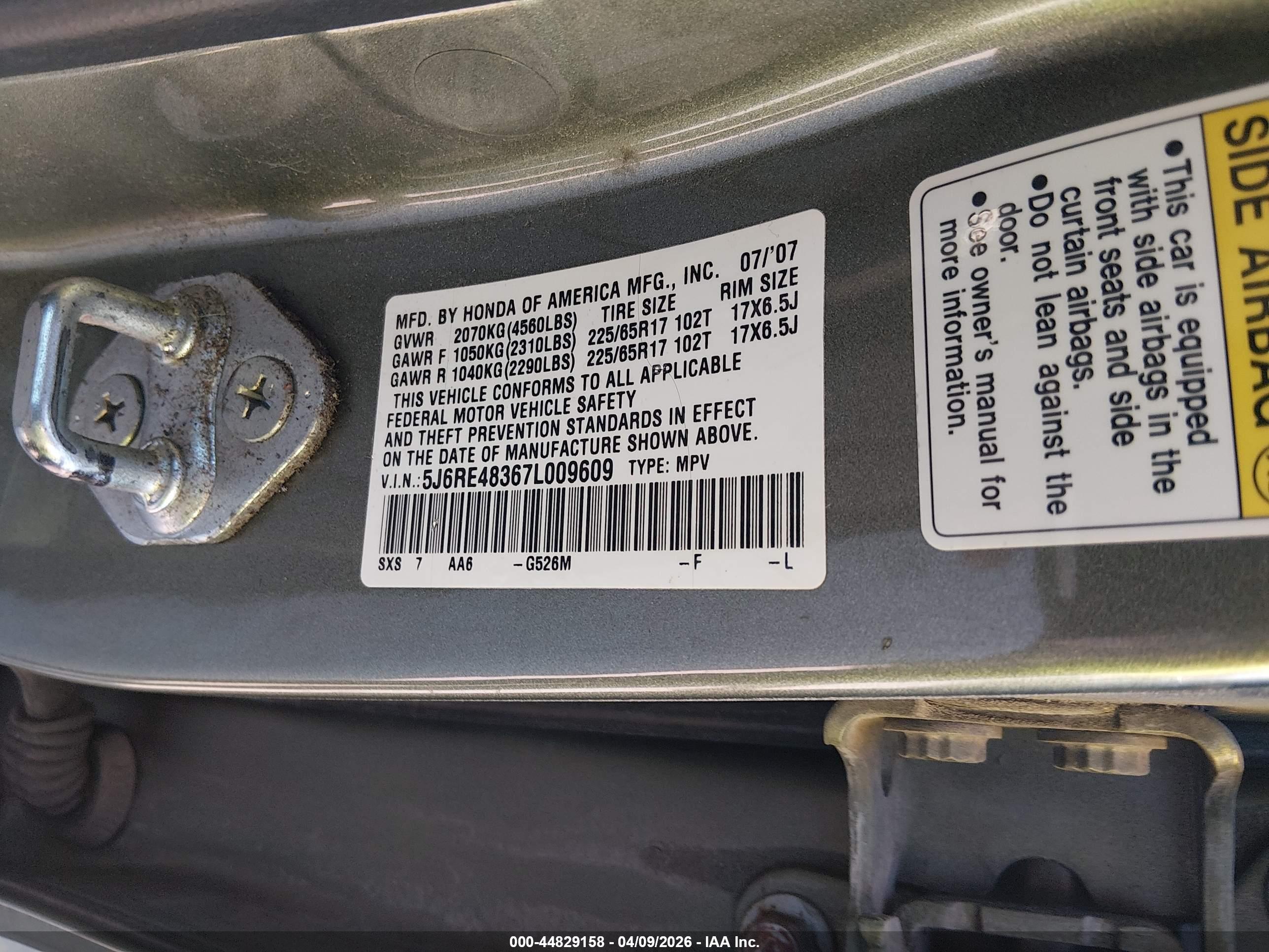 HONDA CR-V image 9