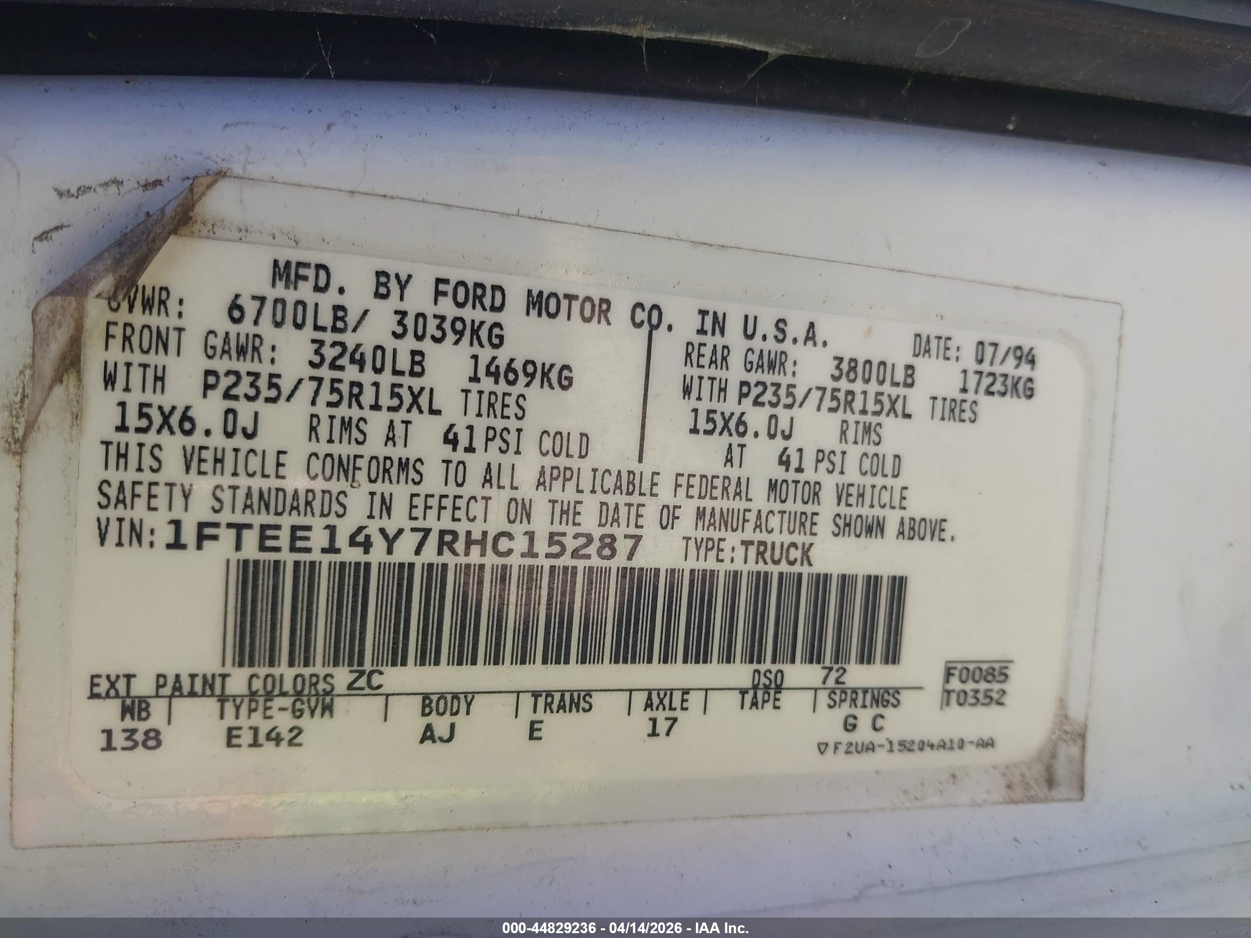 FORD ECONOLINE image 9