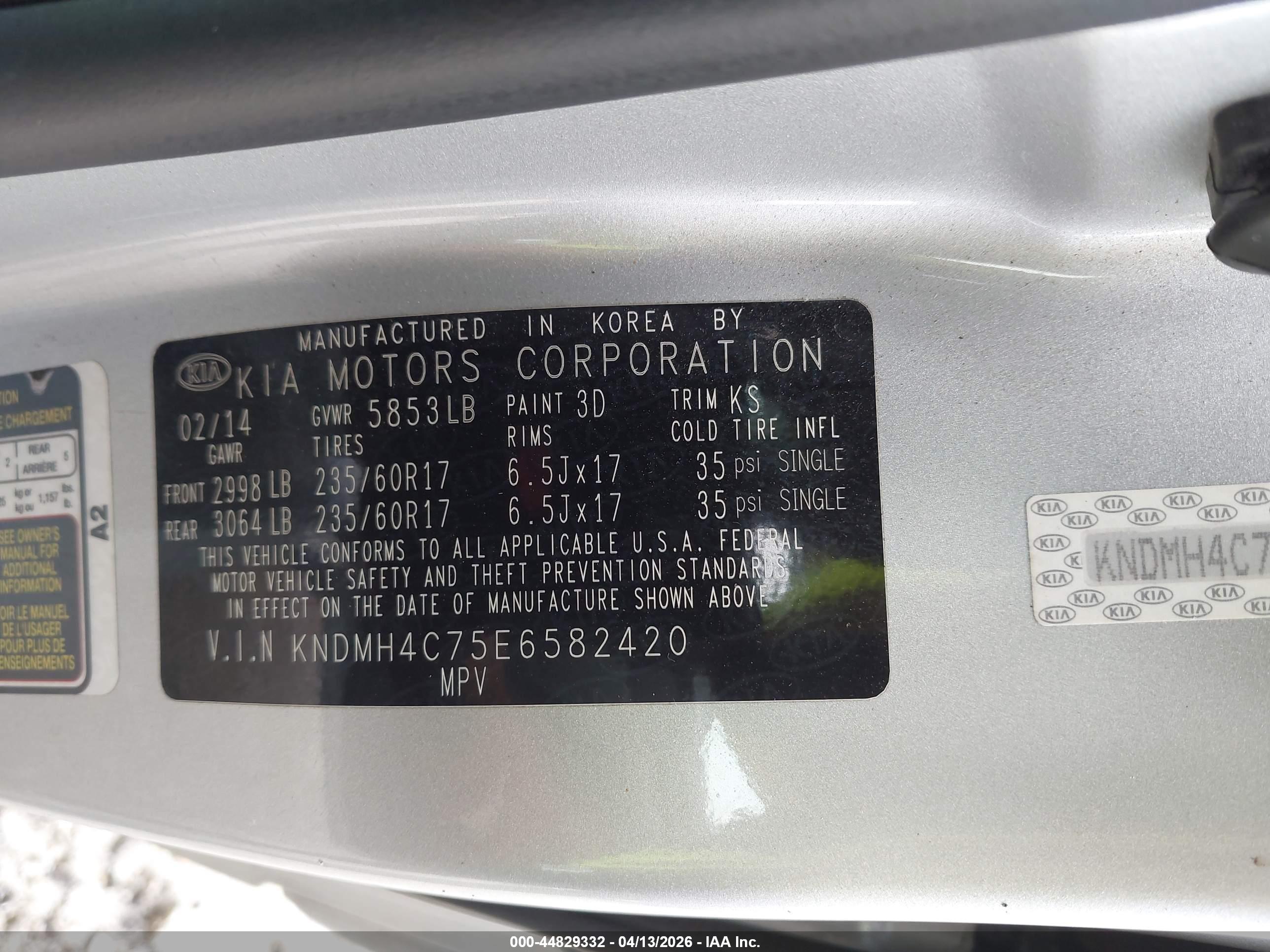 KIA SEDONA image 9