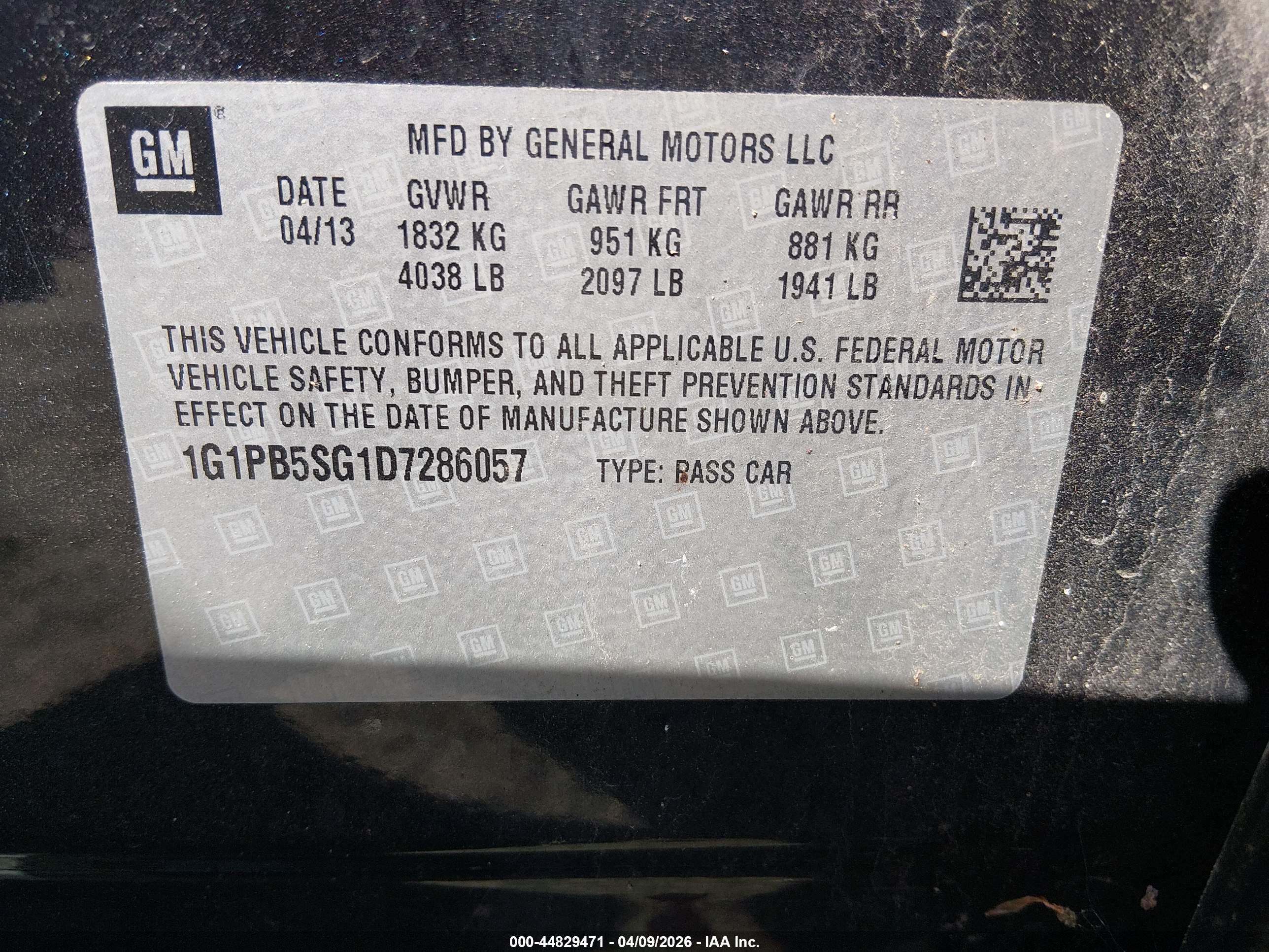 CHEVROLET CRUZE image 9
