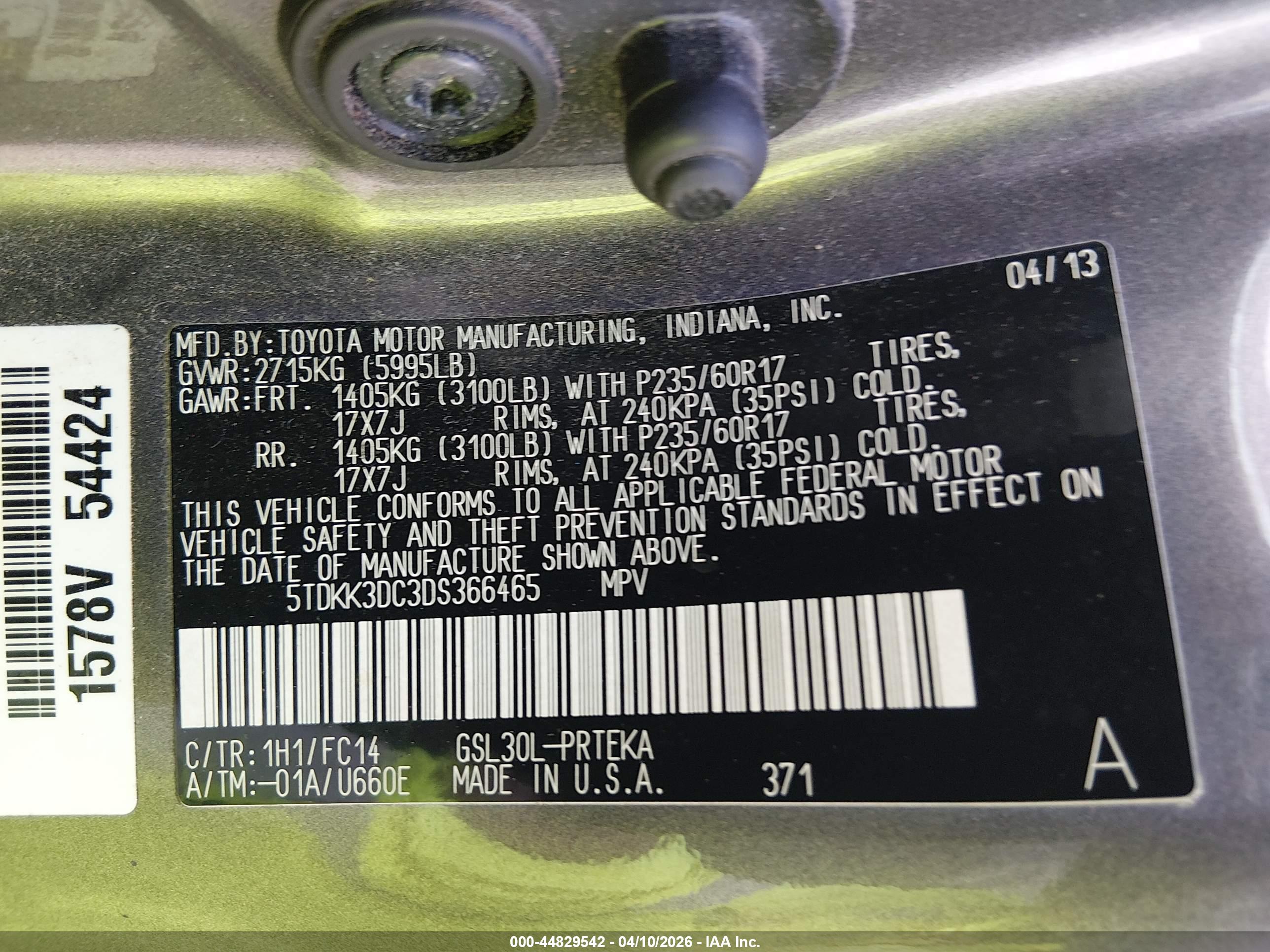 TOYOTA SIENNA image 9