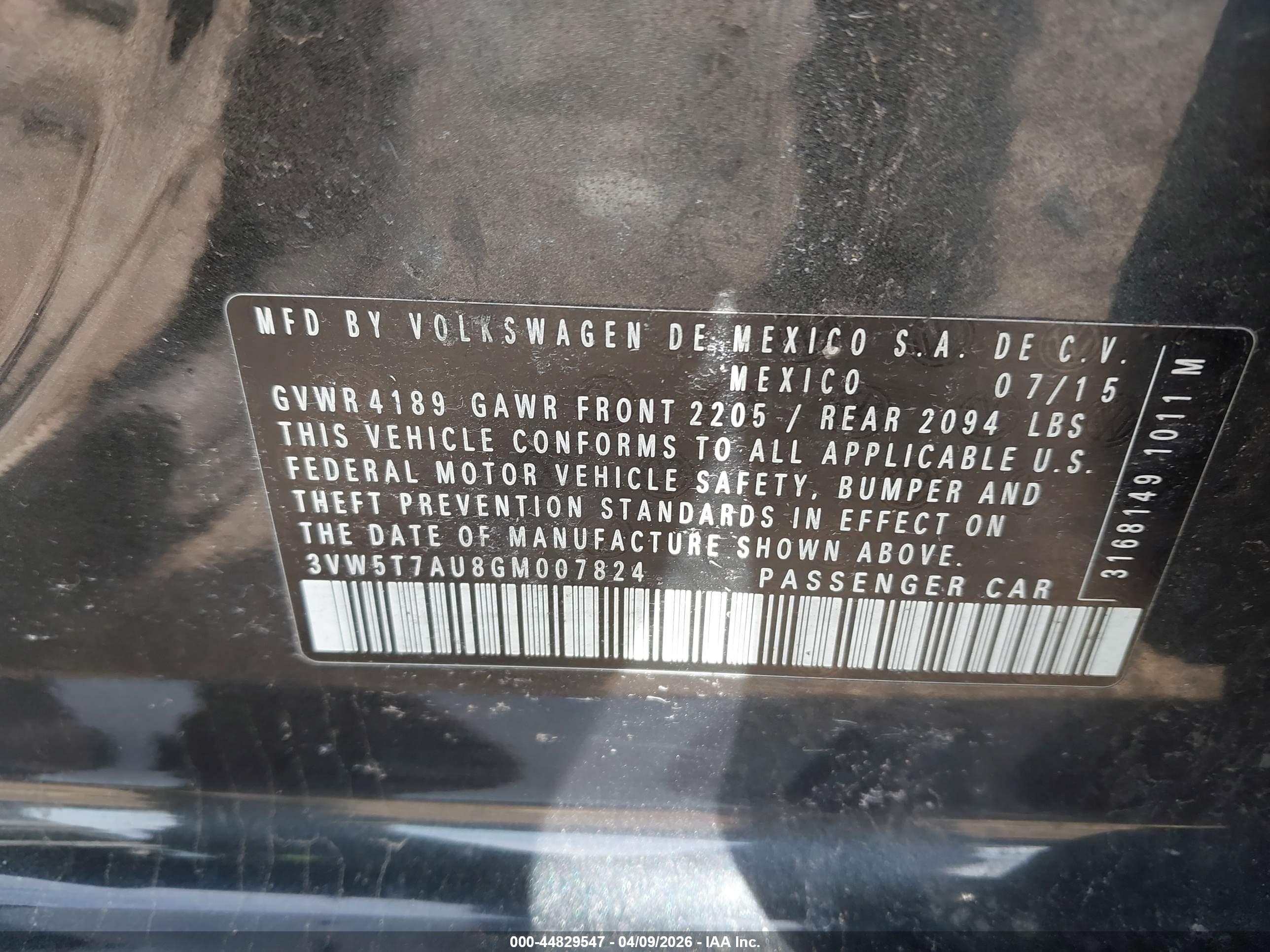 VOLKSWAGEN GOLF image 9