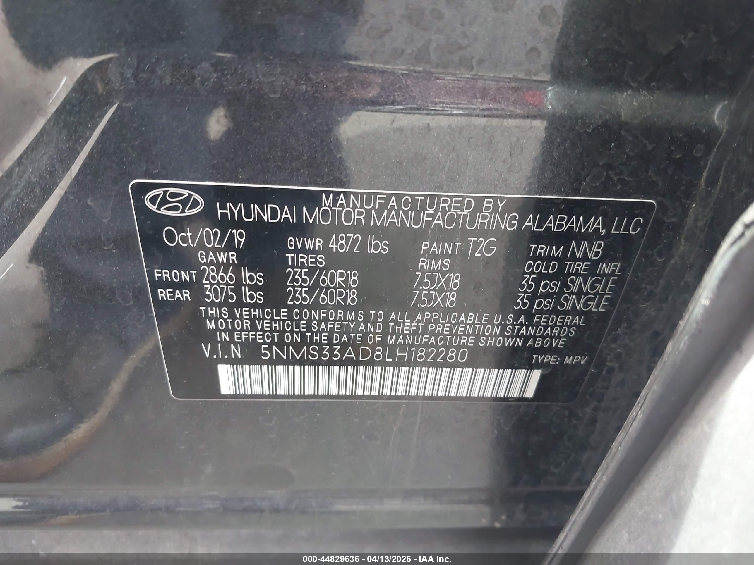 HYUNDAI SANTA image 9