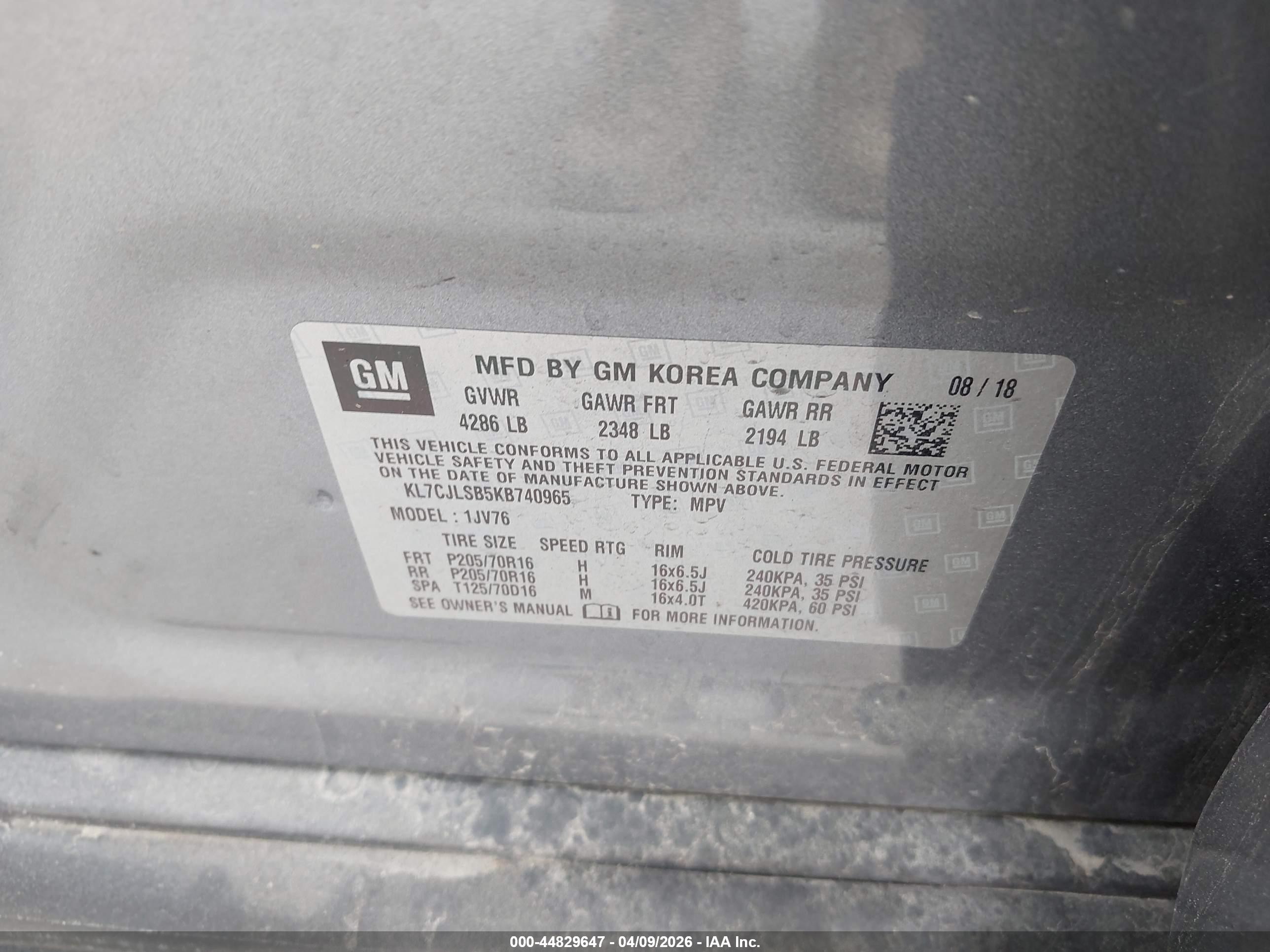 CHEVROLET TRAX image 9