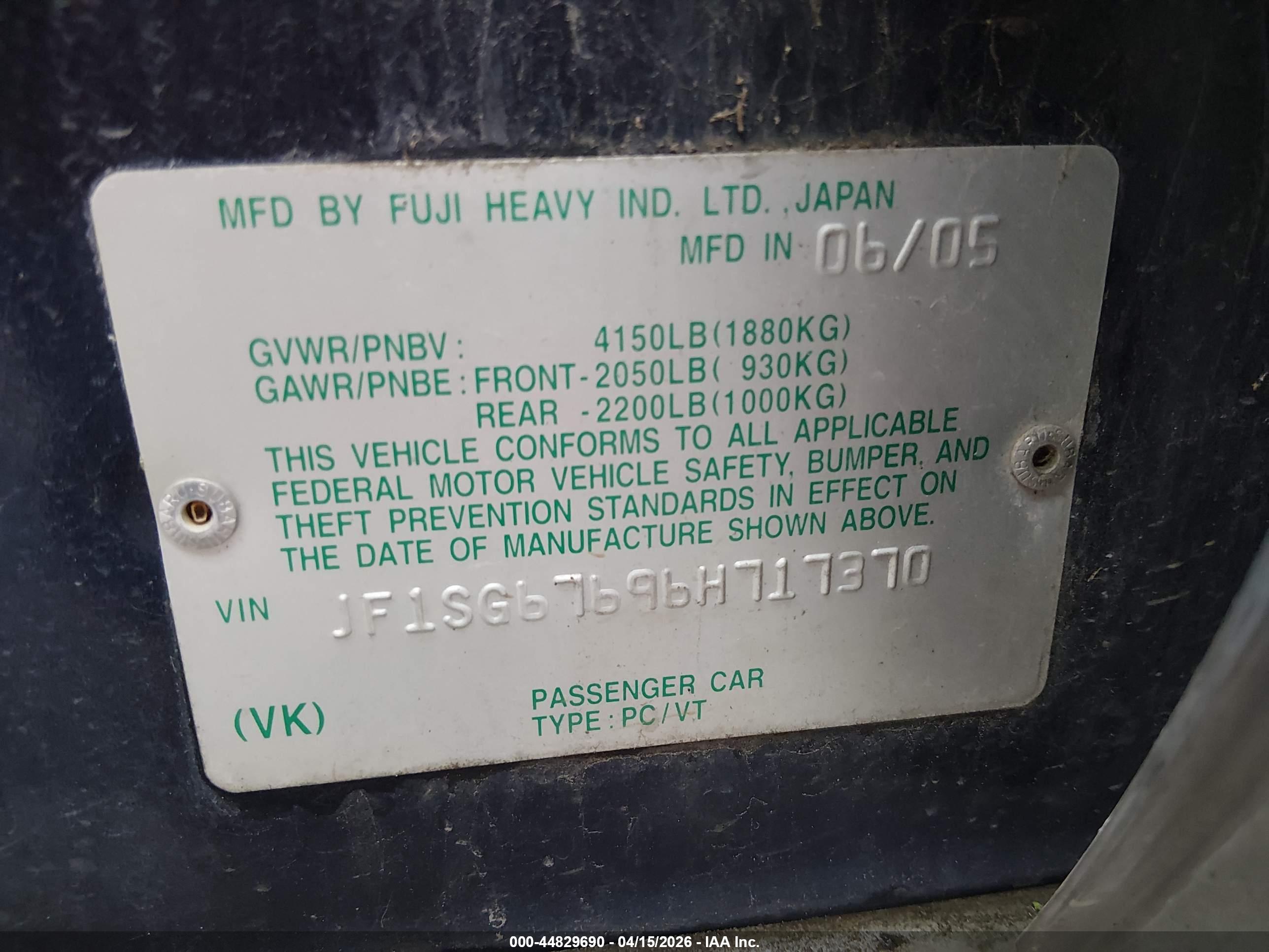 SUBARU FORESTER image 9
