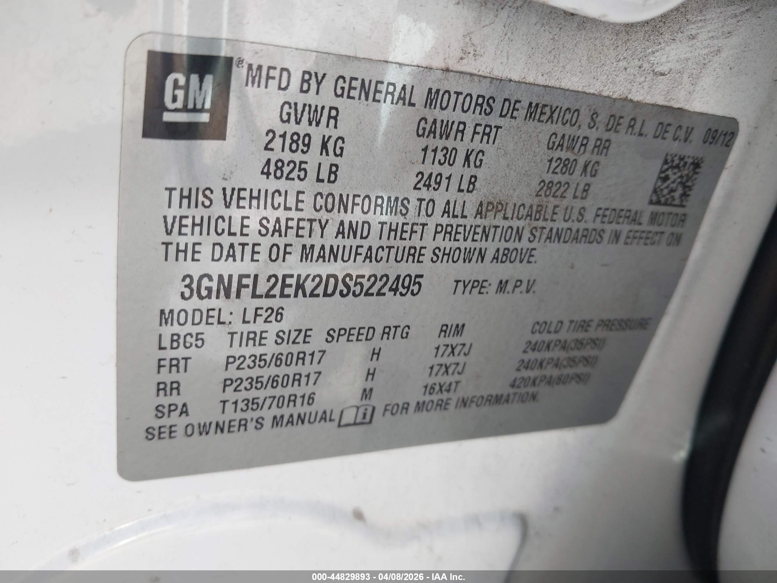CHEVROLET CAPTIVA image 9