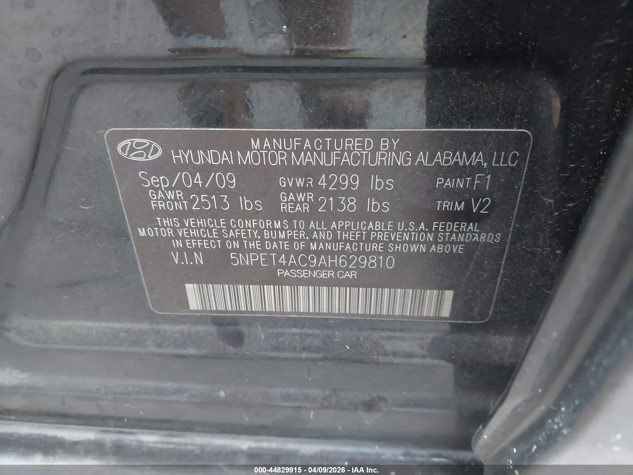 HYUNDAI SONATA image 9