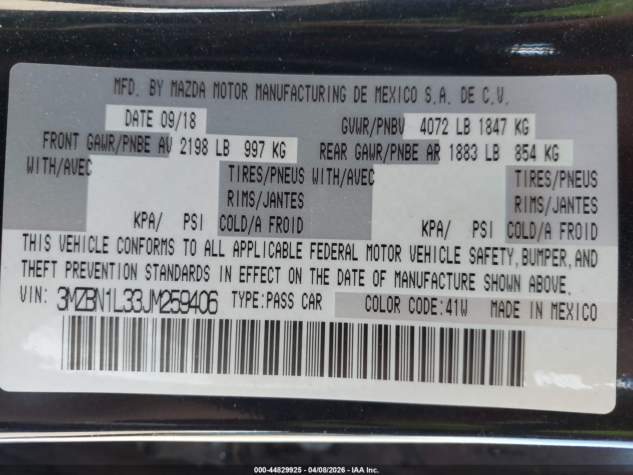 MAZDA MAZDA3 image 9
