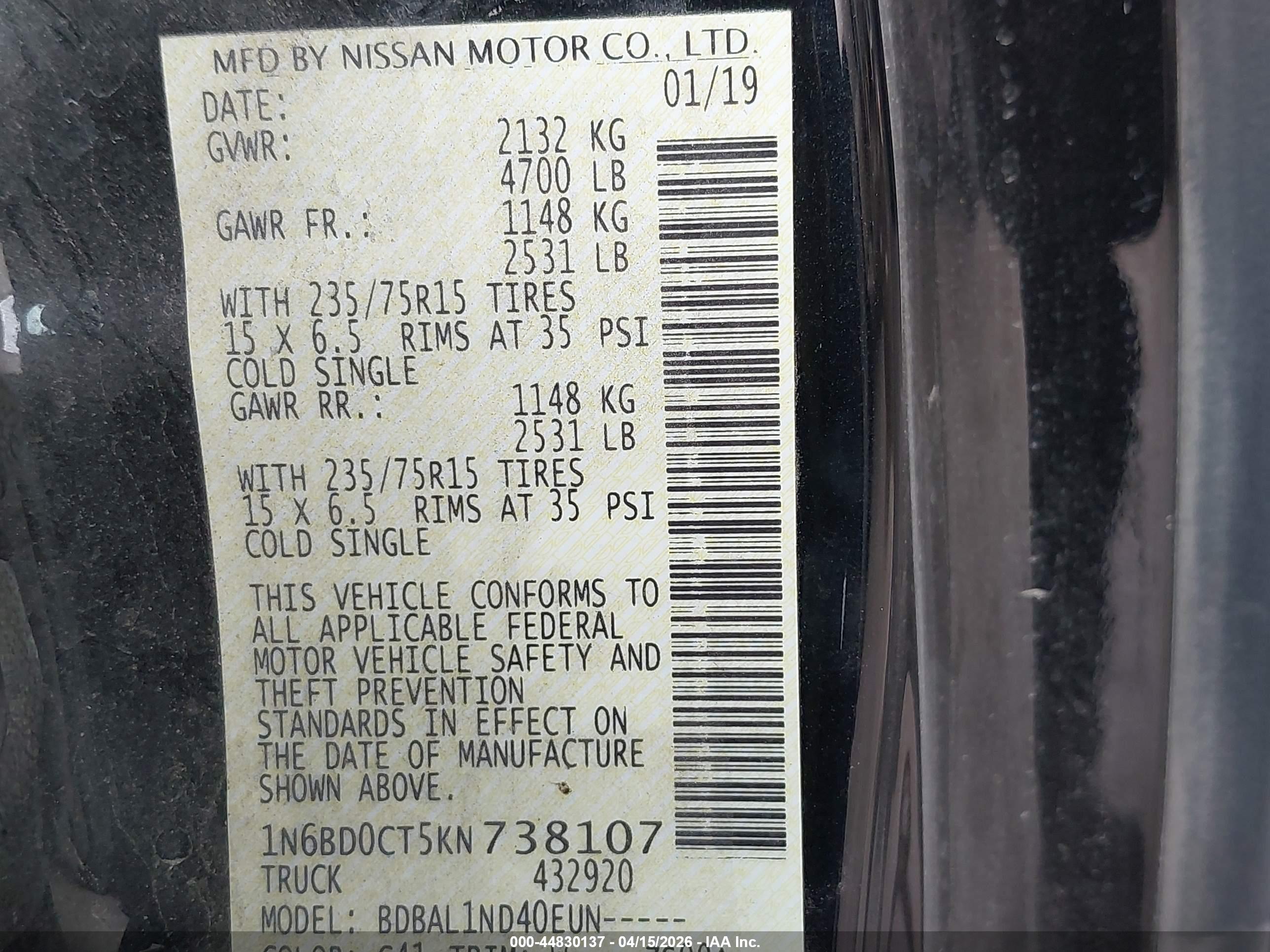 NISSAN FRONTIER image 9